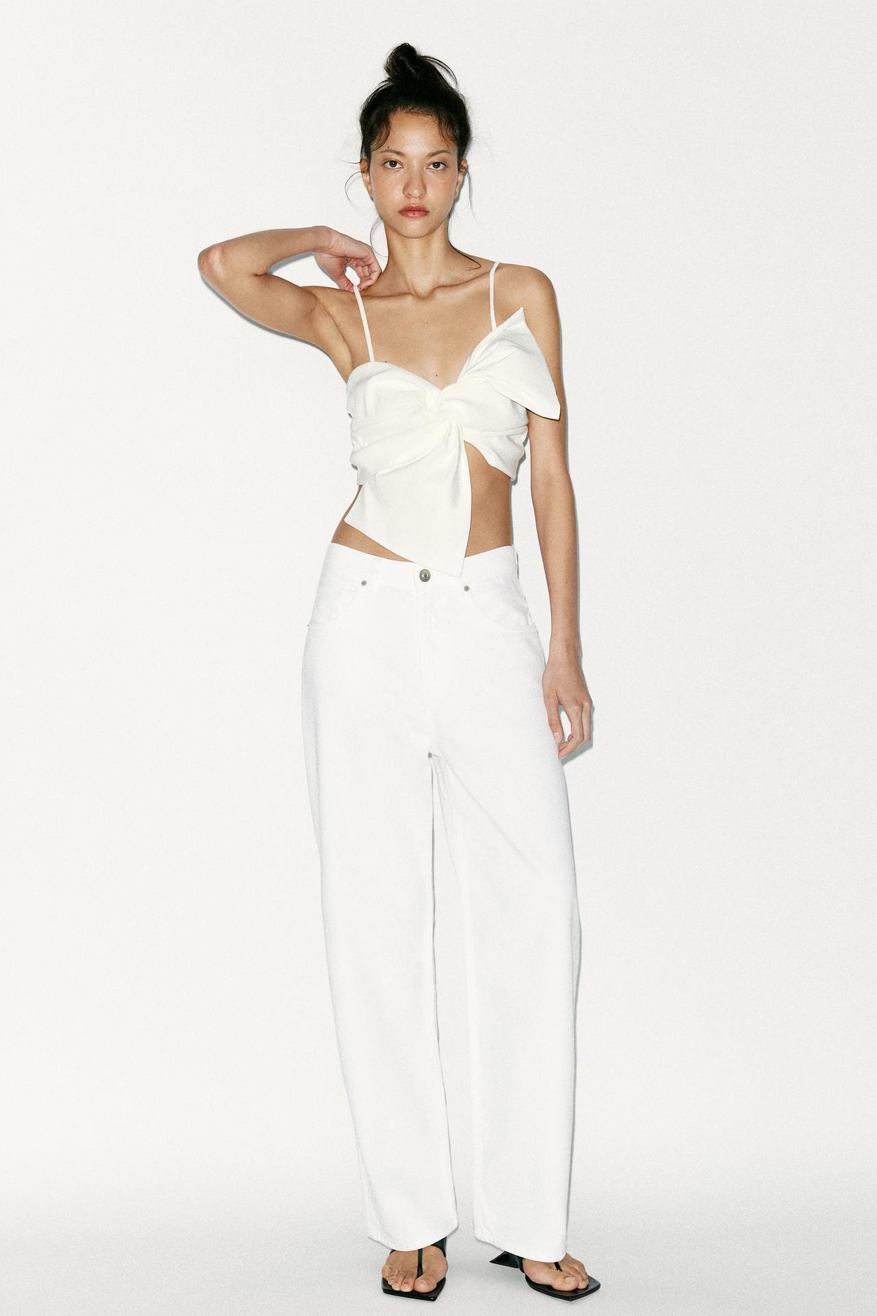 Maxi Bow Crop Top