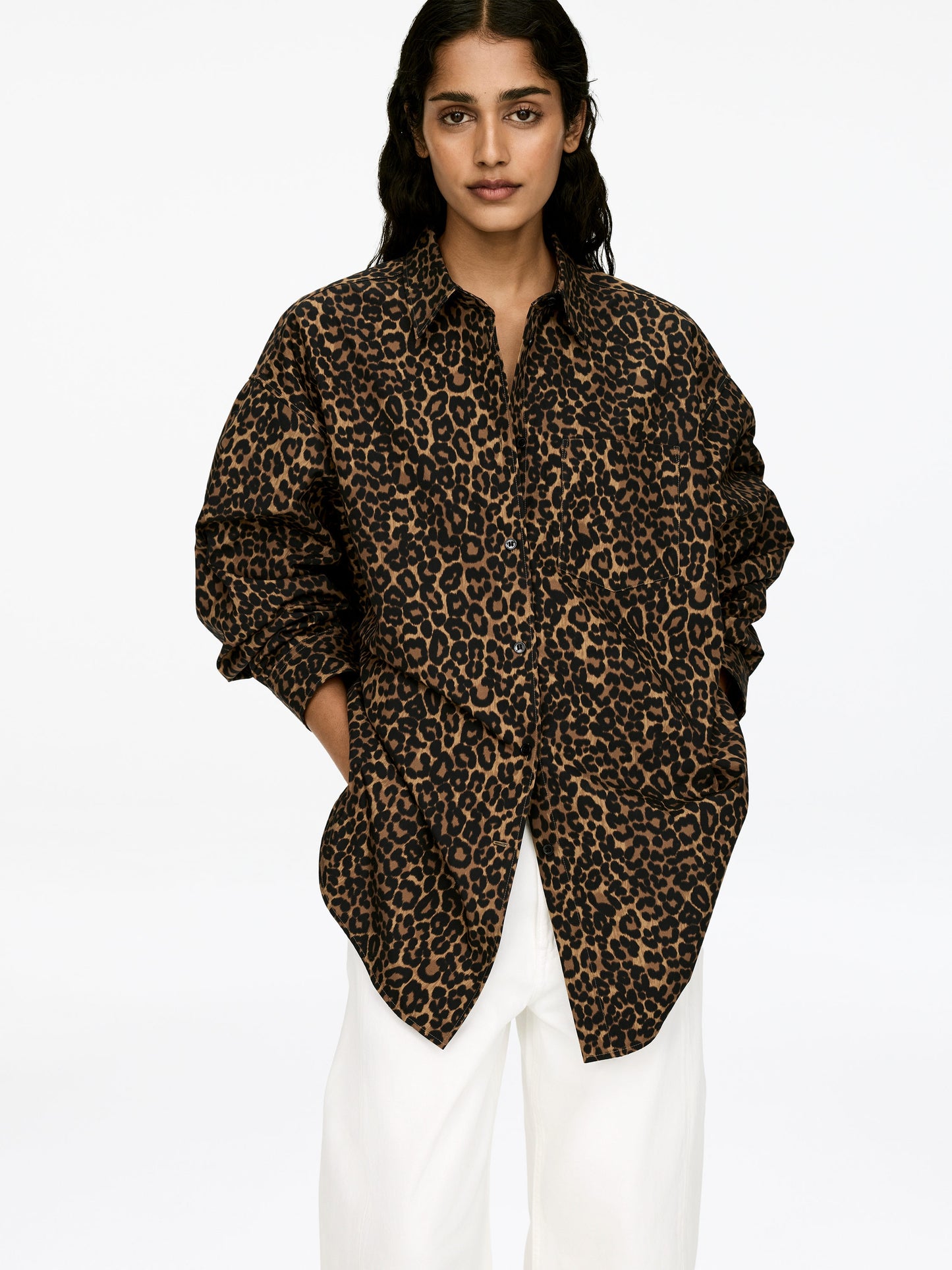 Batwing-Sleeve Shirt