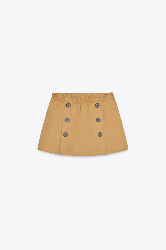 Button Skort