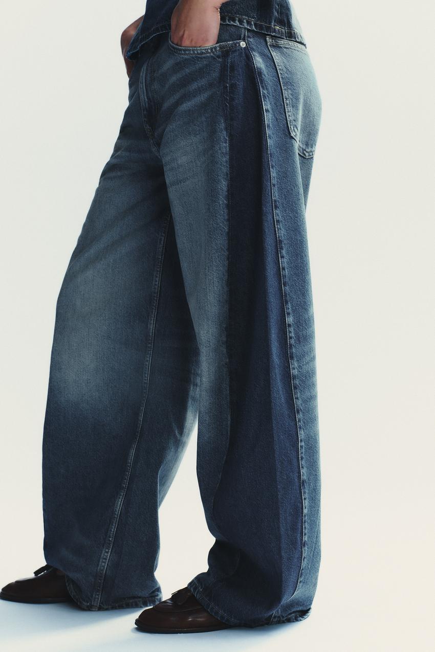 High-Waist Oversize Balloon Jeans