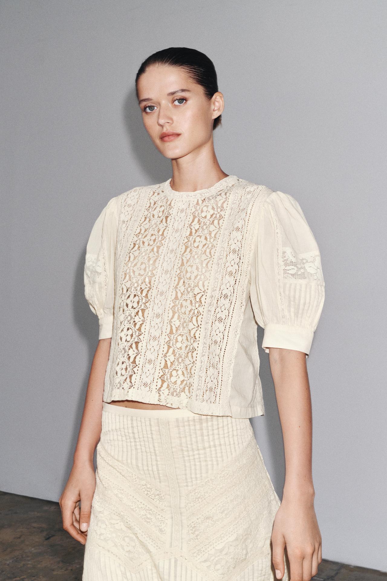 ZW Collection Lace Blouse