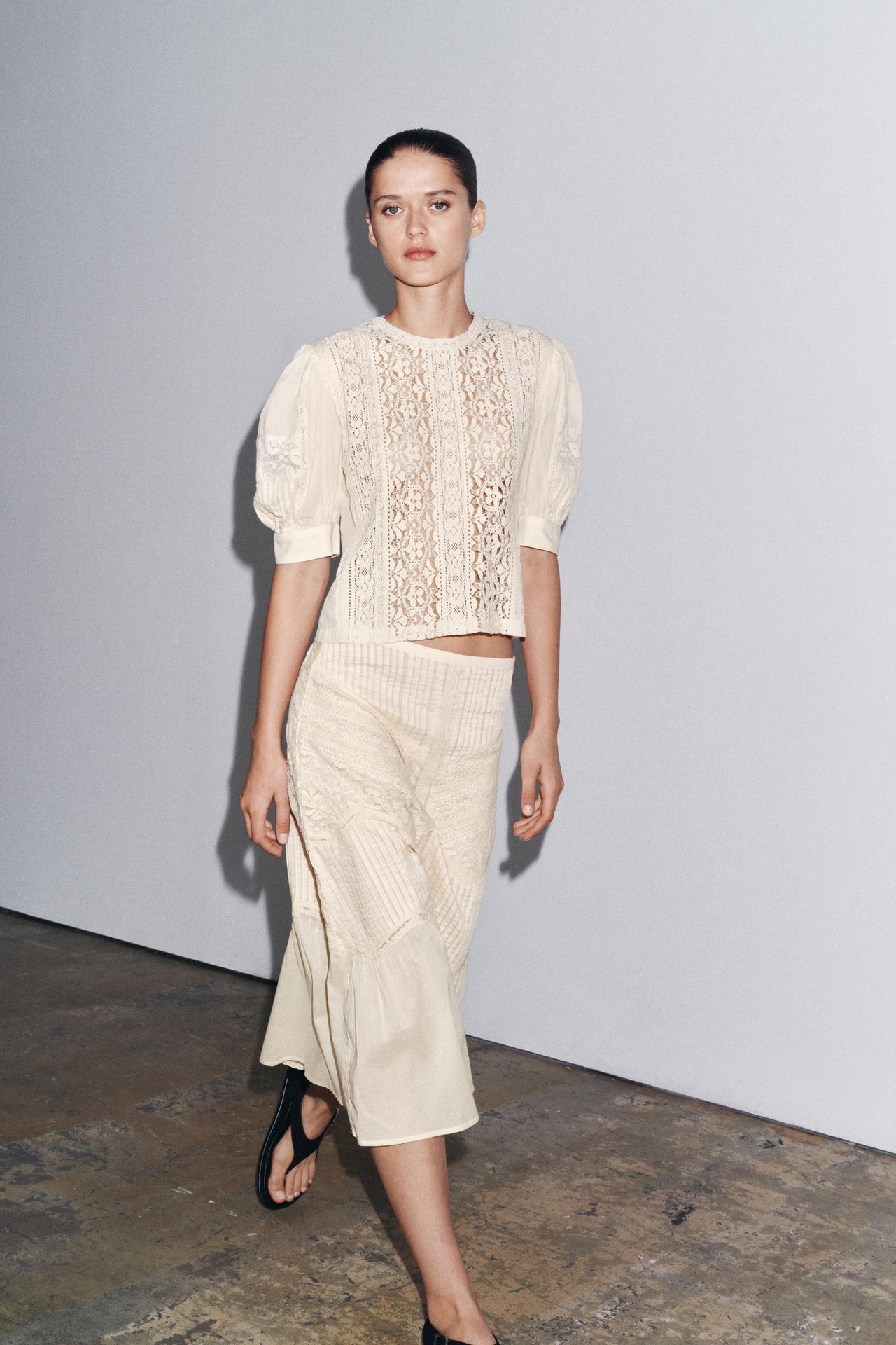 ZW Collection Lace Blouse