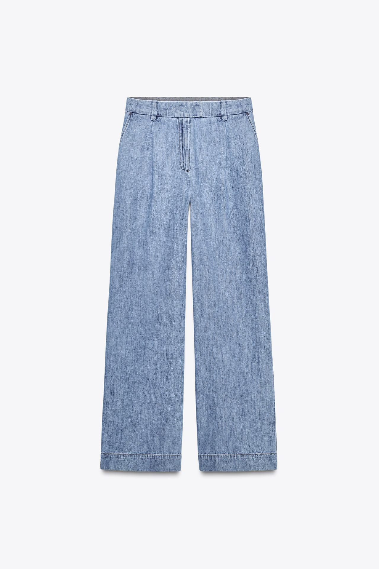 Z1975 wide-leg high-rise jeans with darts