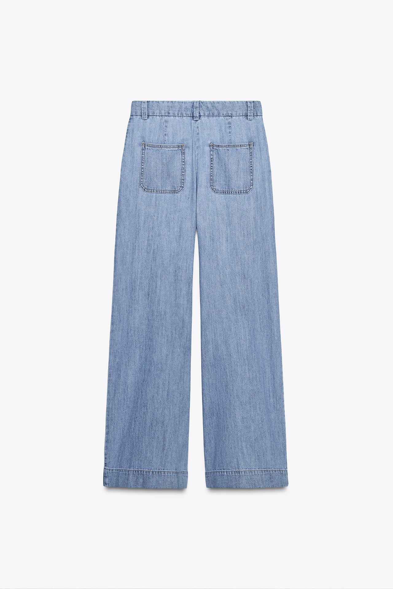 Z1975 wide-leg high-rise jeans with darts