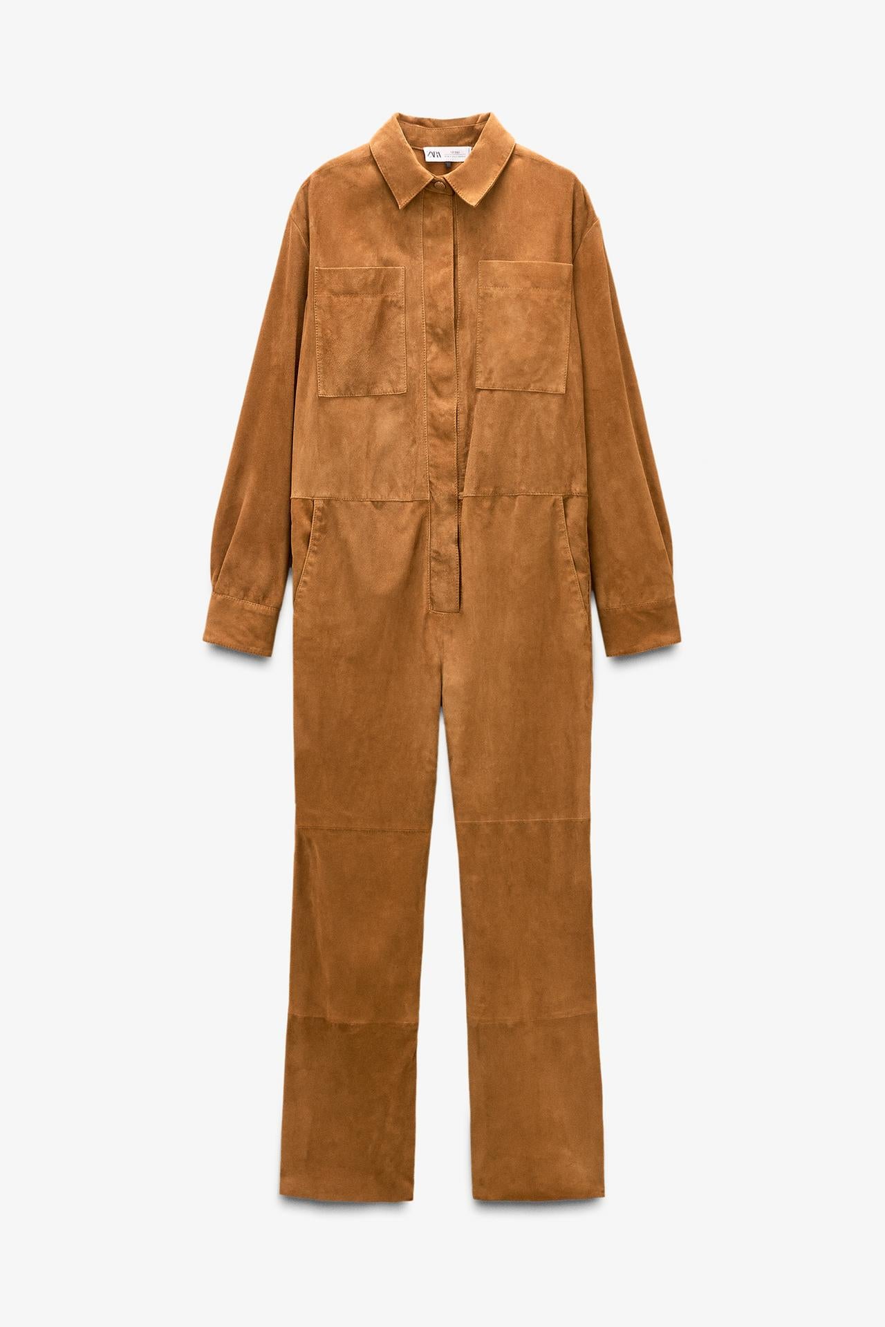 Limited Edition Suede Leather Jumpsuit