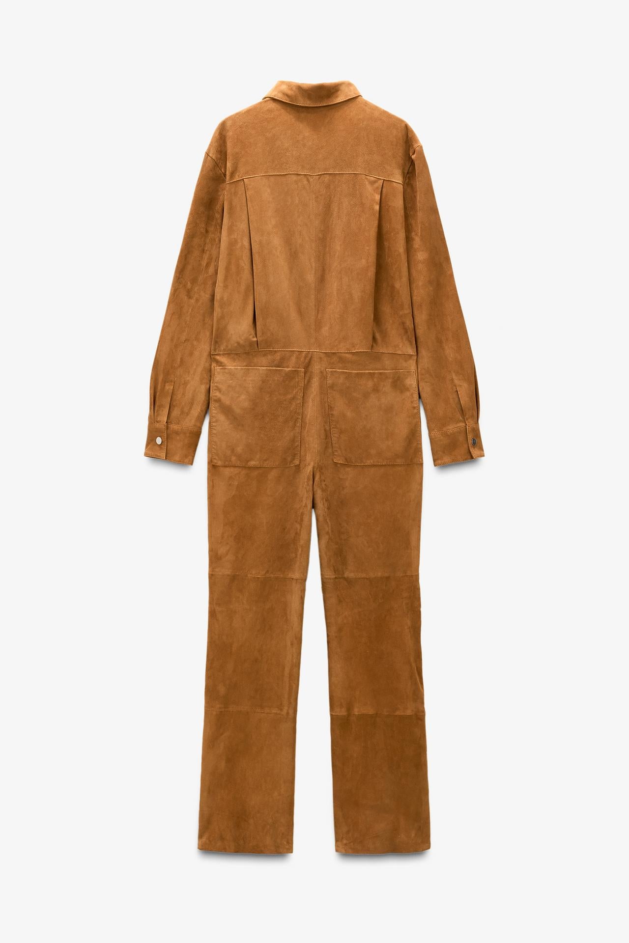 Limited Edition Suede Leather Jumpsuit