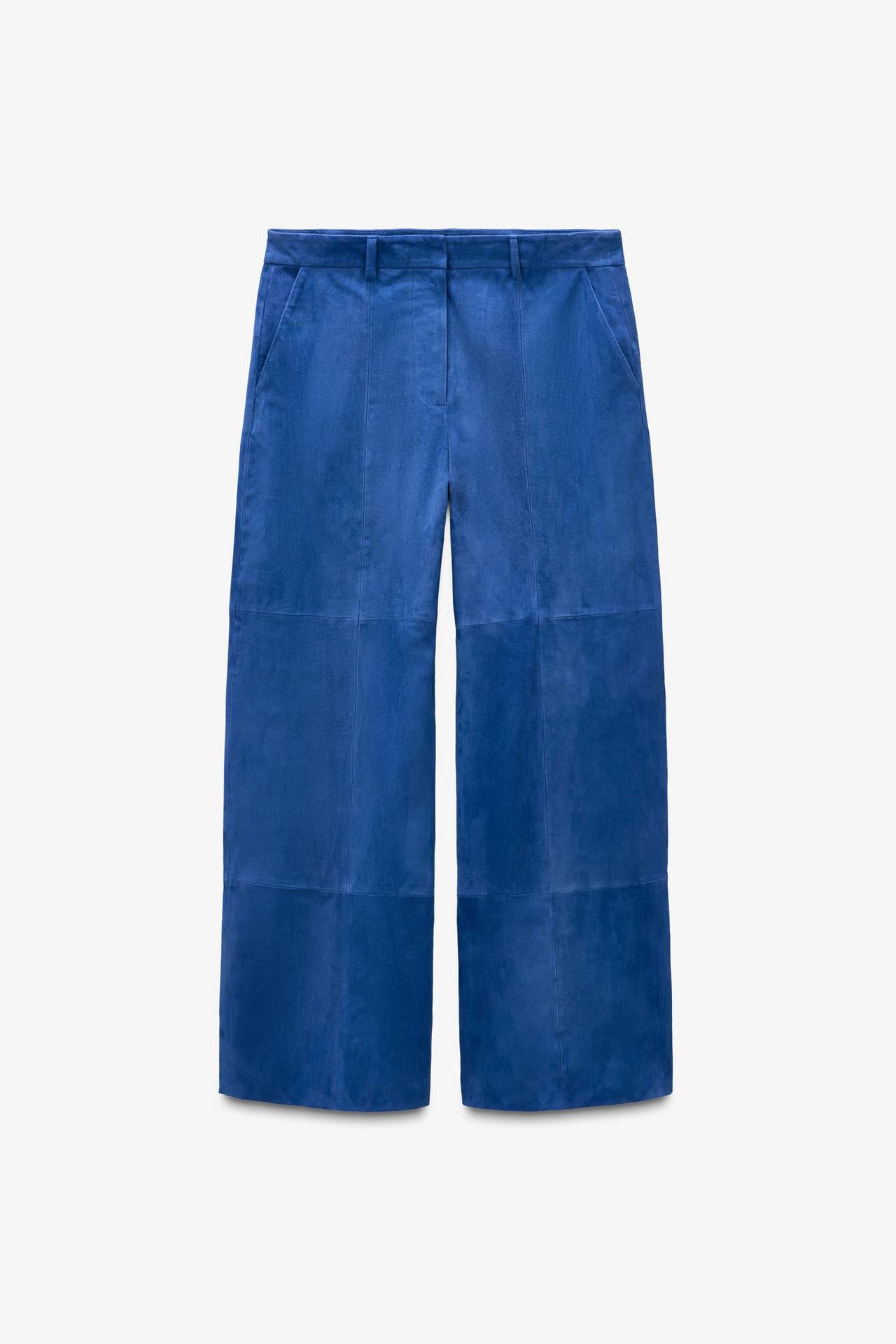 Limited Edition Baggy Suede Leather Trousers