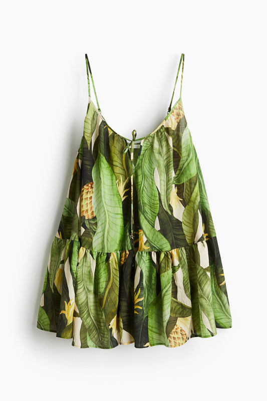 A-line strappy dress