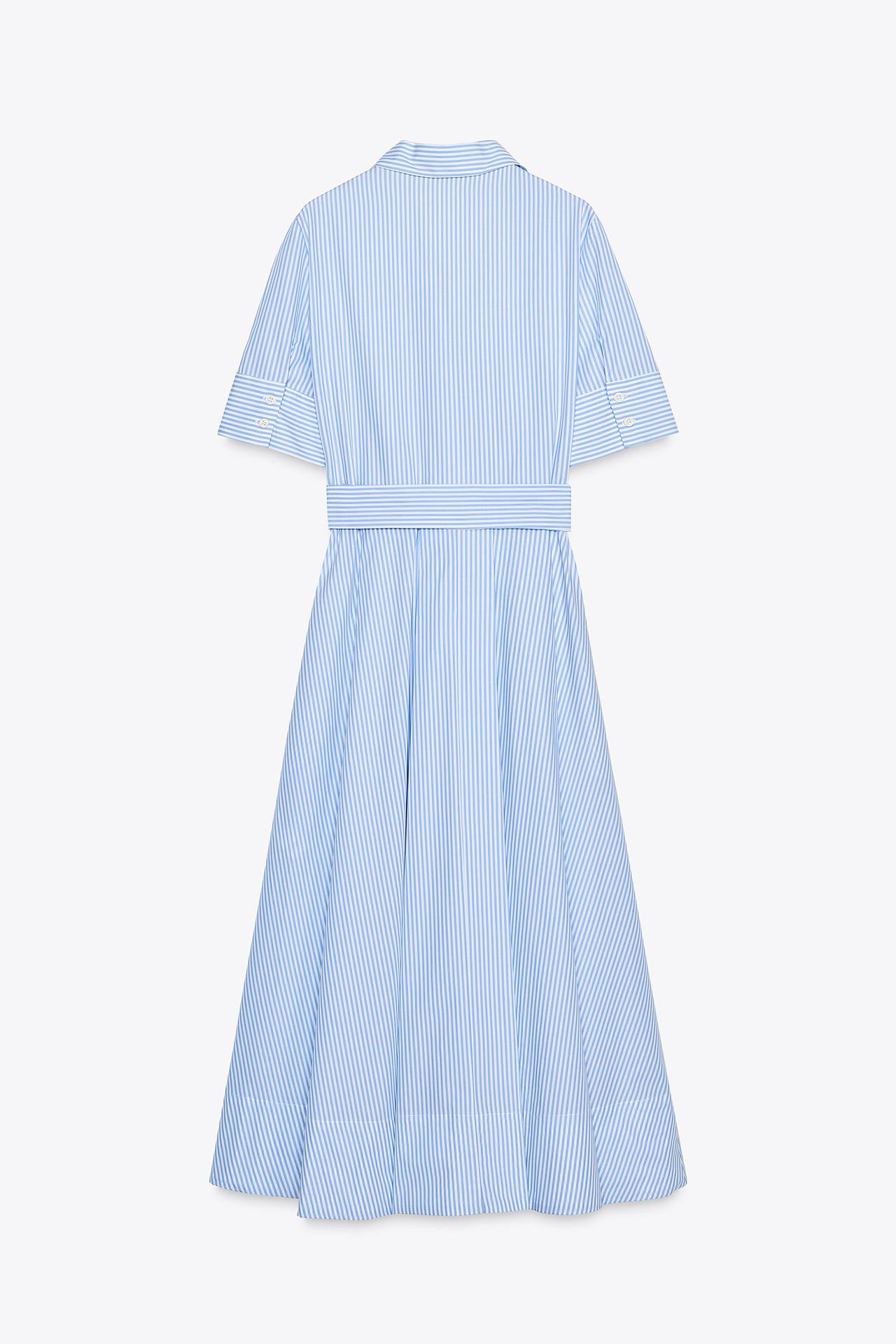 ZW Collection Poplin Shirt Dress