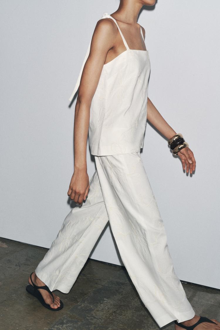 ZW Collection Embroidered Culottes