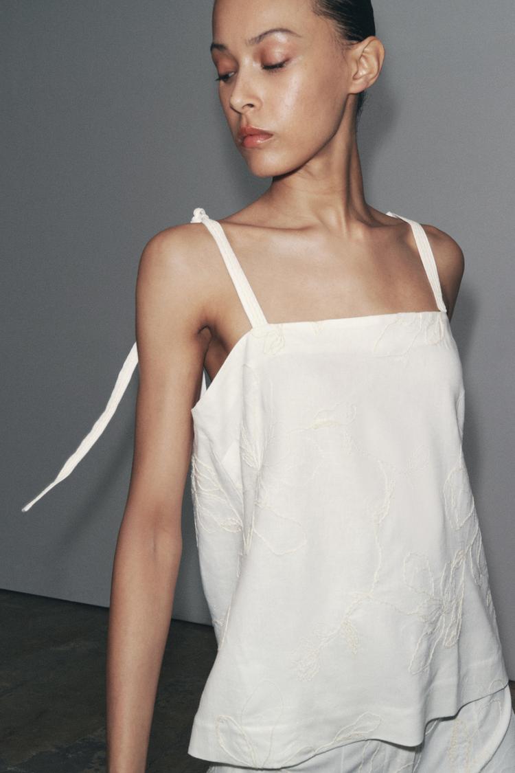 ZW Collection Embroidered Top