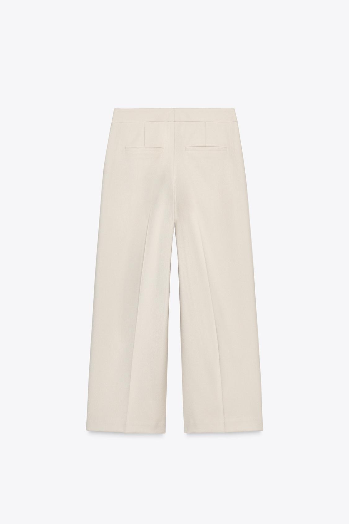 High-Waist Culotte Trousers