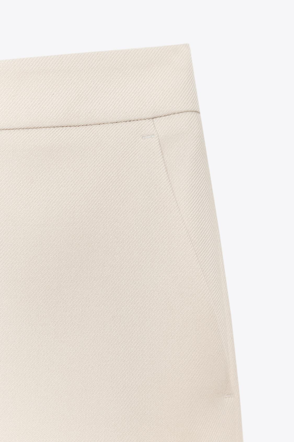 High-Waist Culotte Trousers