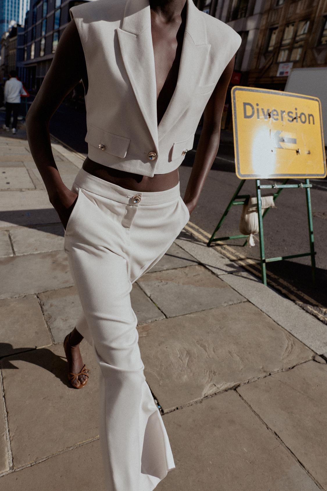 Short Waistcoat With Flaps