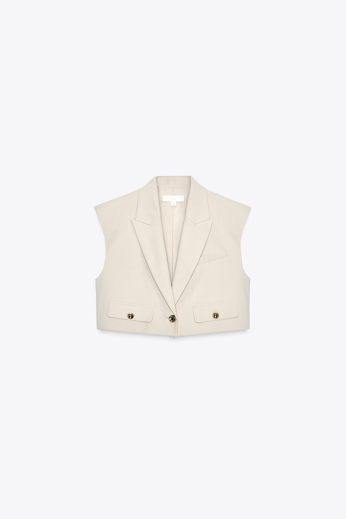 Short Waistcoat With Flaps