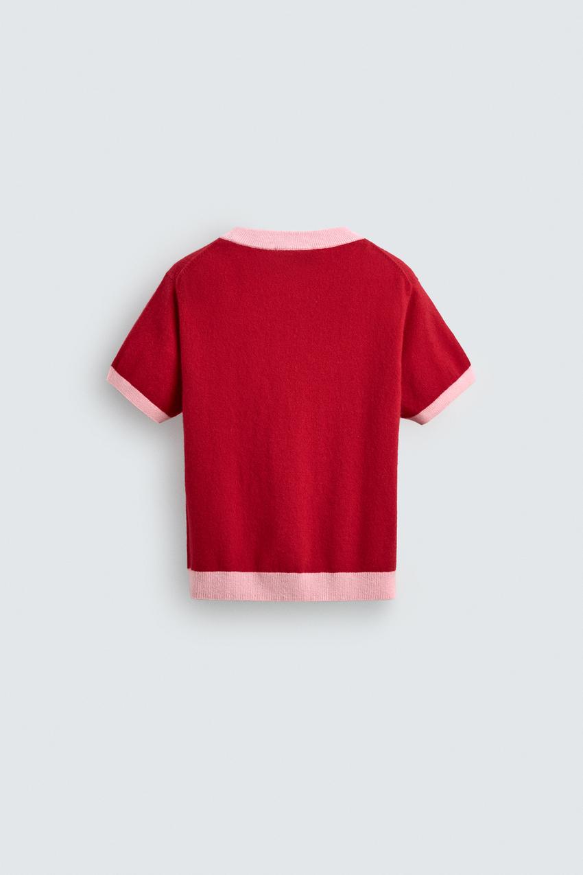 100% Cashmere Knit Top Harry Lambert for Zara x Disney