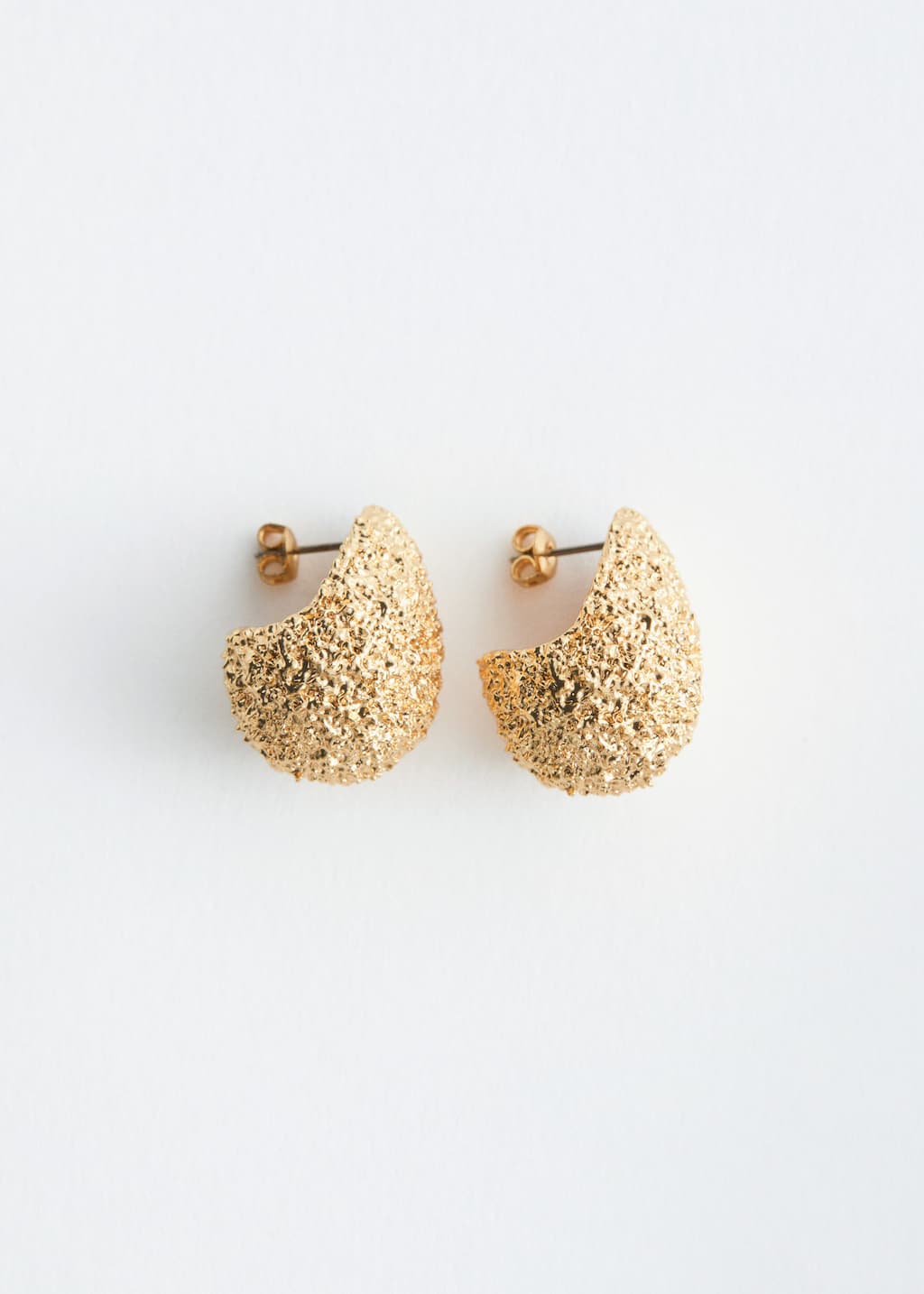 Textured Dome Earrings