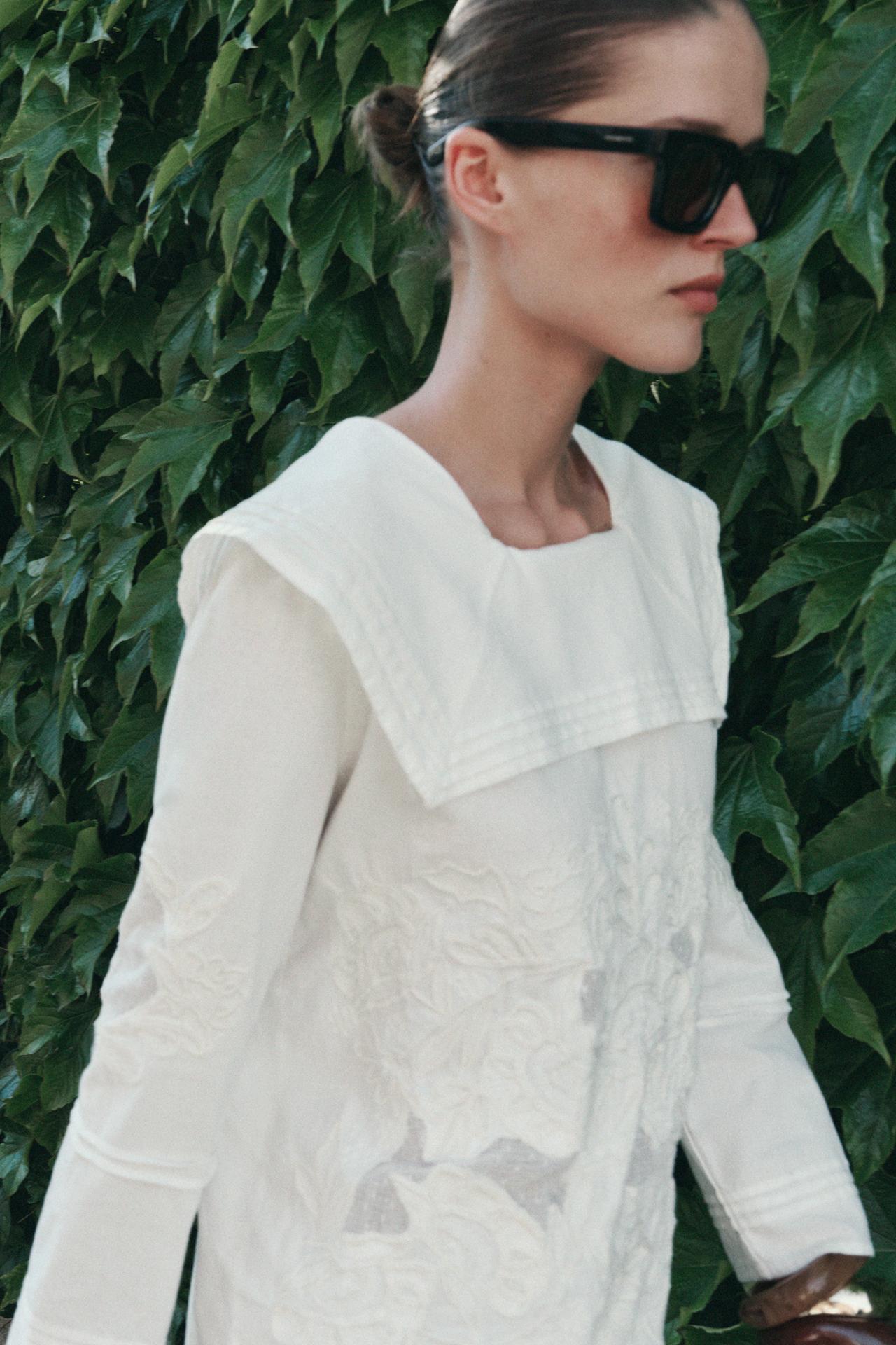 ZW Collection Embroidered Short Dress