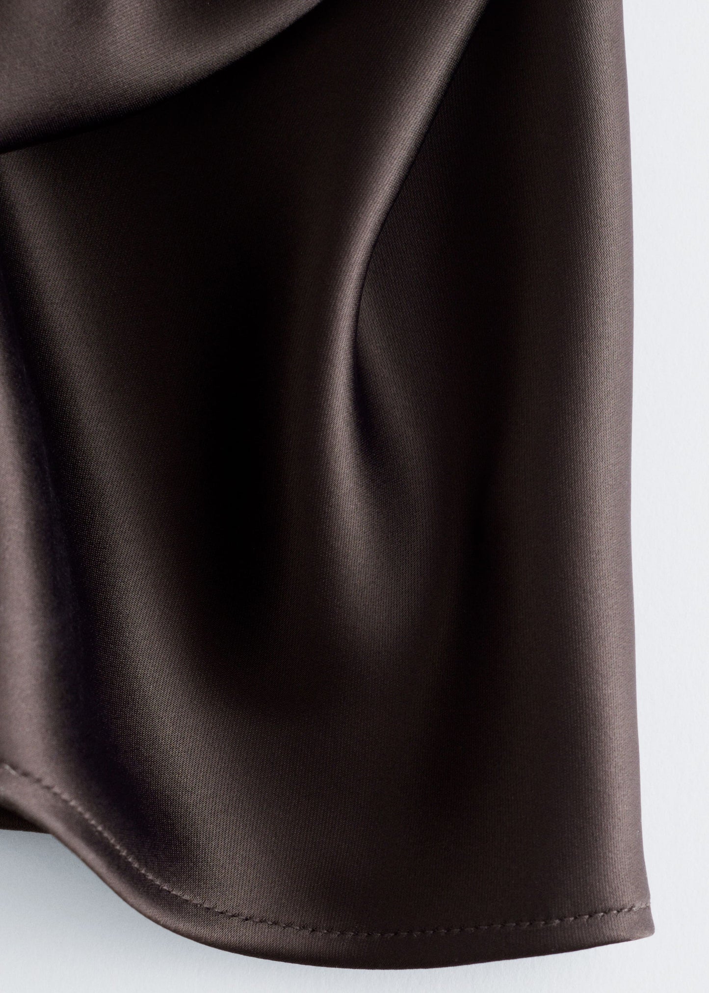 Sleeveless Satin Midi Dress