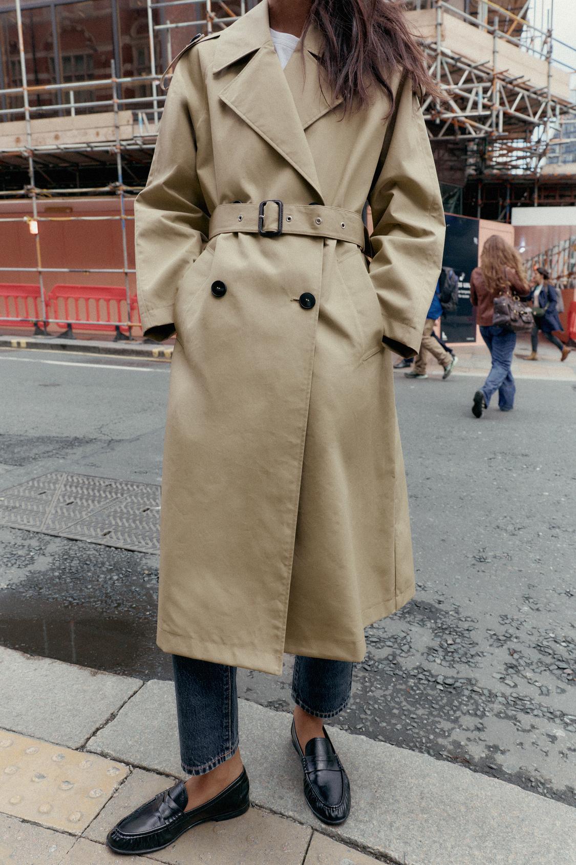 Trench Coat With Belt
