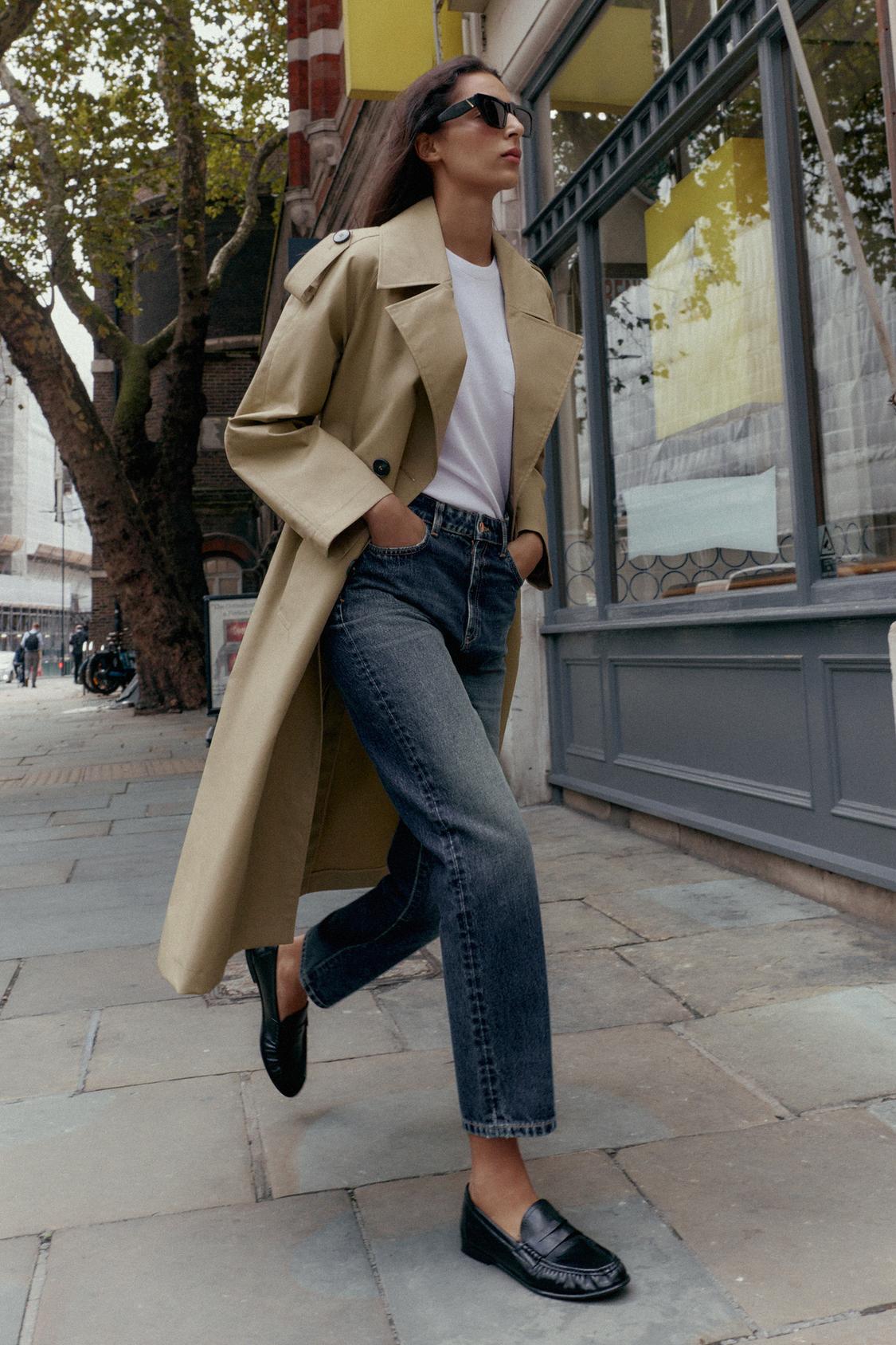 Trench Coat With Belt