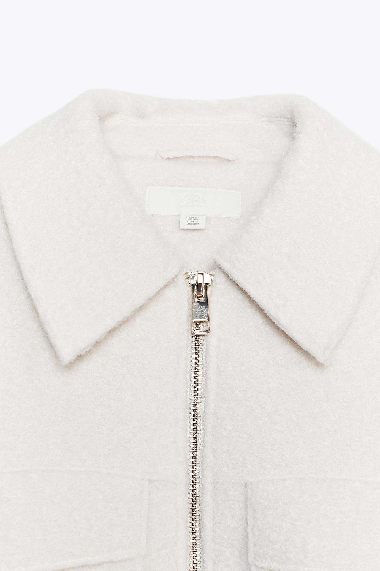 Bouclé Jacket With Patch Pockets