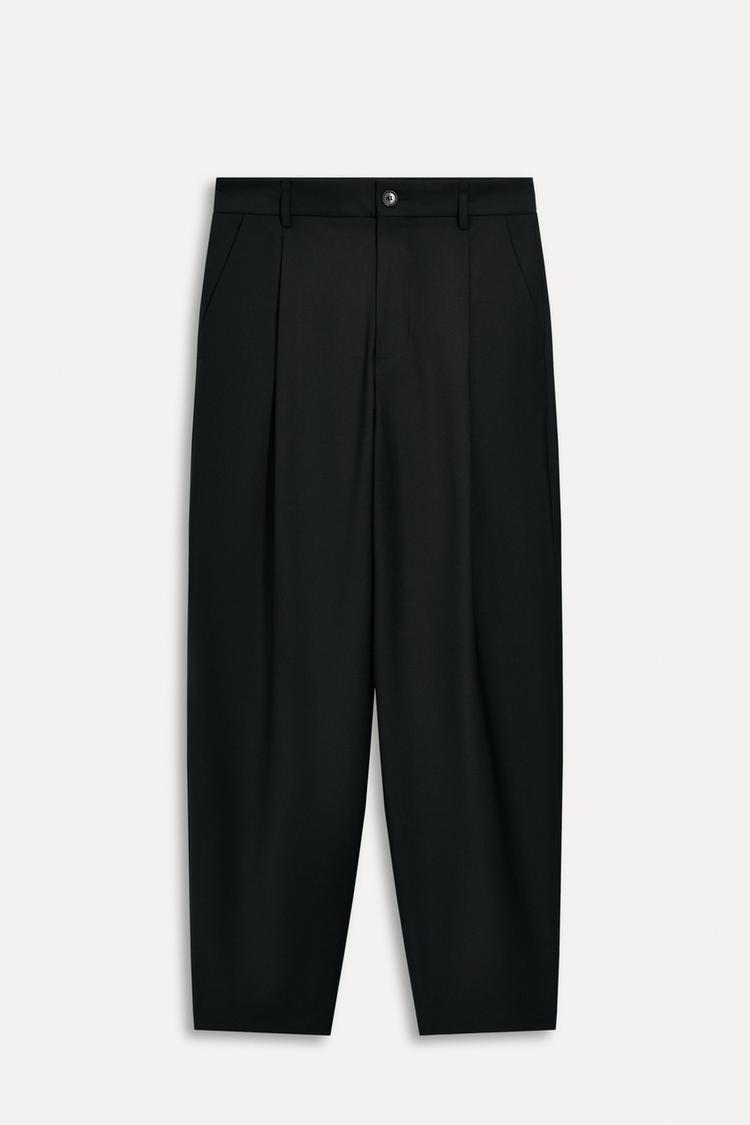 Darted Wool Blend Trousers 50th Anniversary