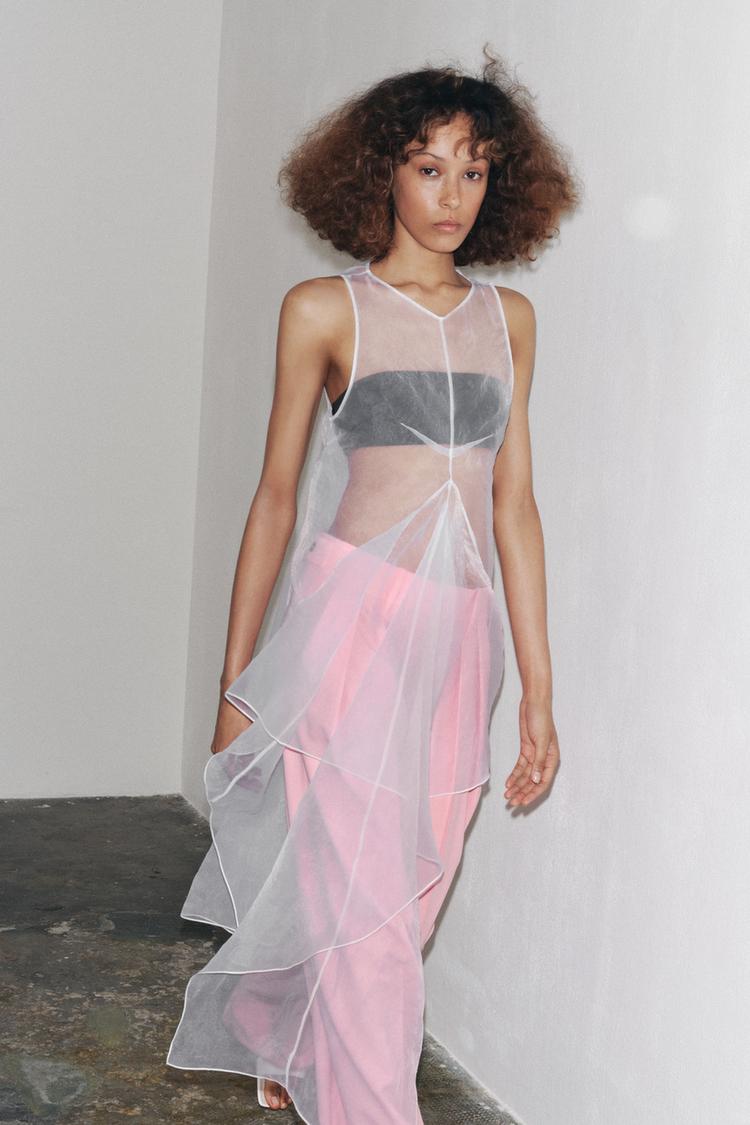 ZW Collection Voluminous Organza Dress