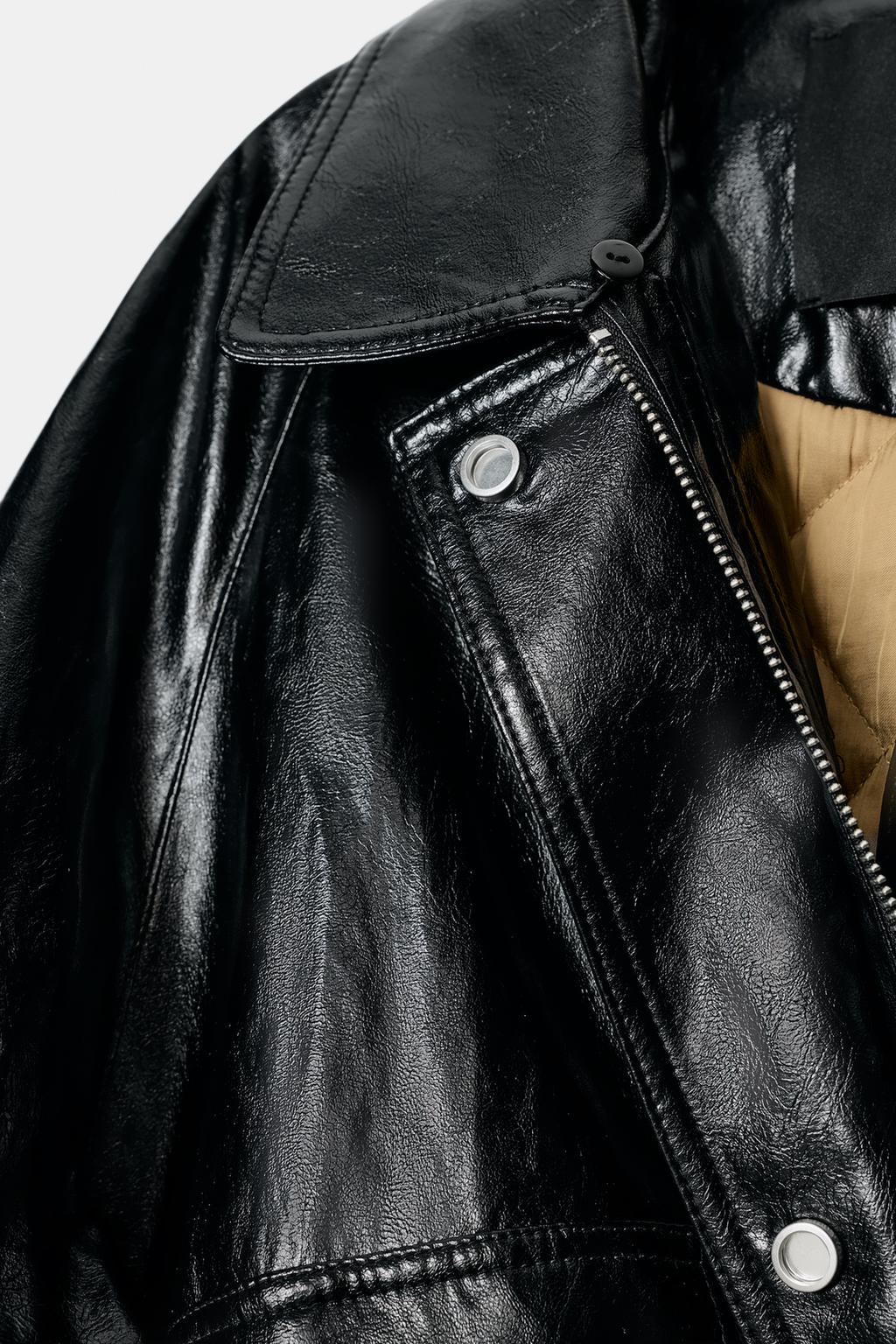 Faux Fur Collar Jacket Zw Collection