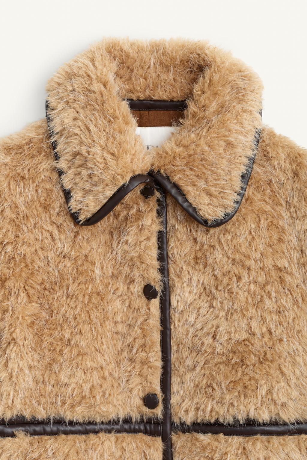 Long Faux Shearling Coat - Limited Edition