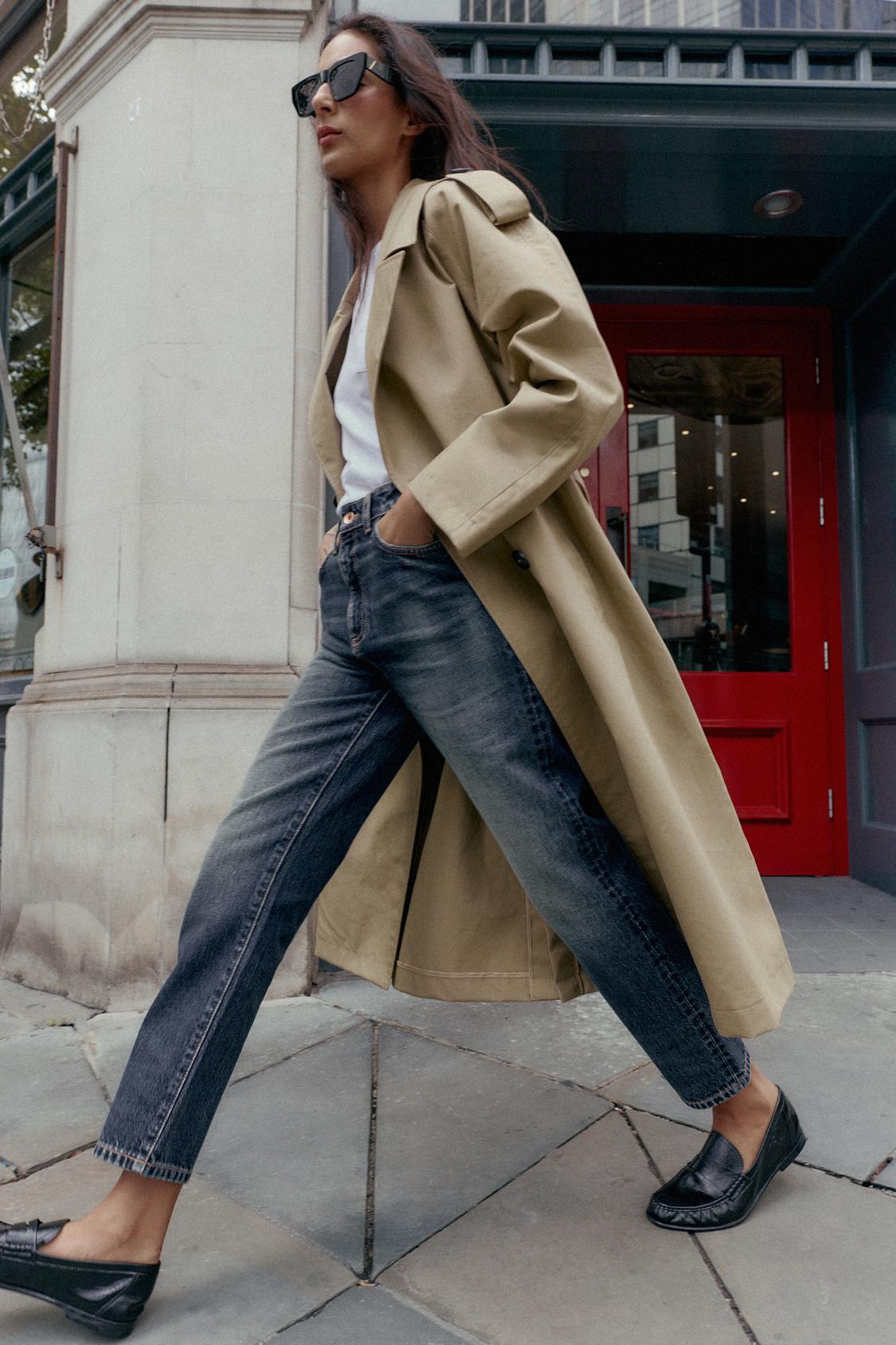 Trench Coat With Belt