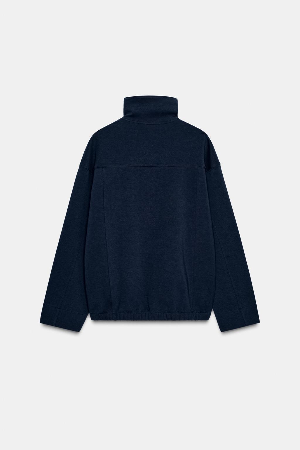 Interlock High-Neck Bomber Jacket