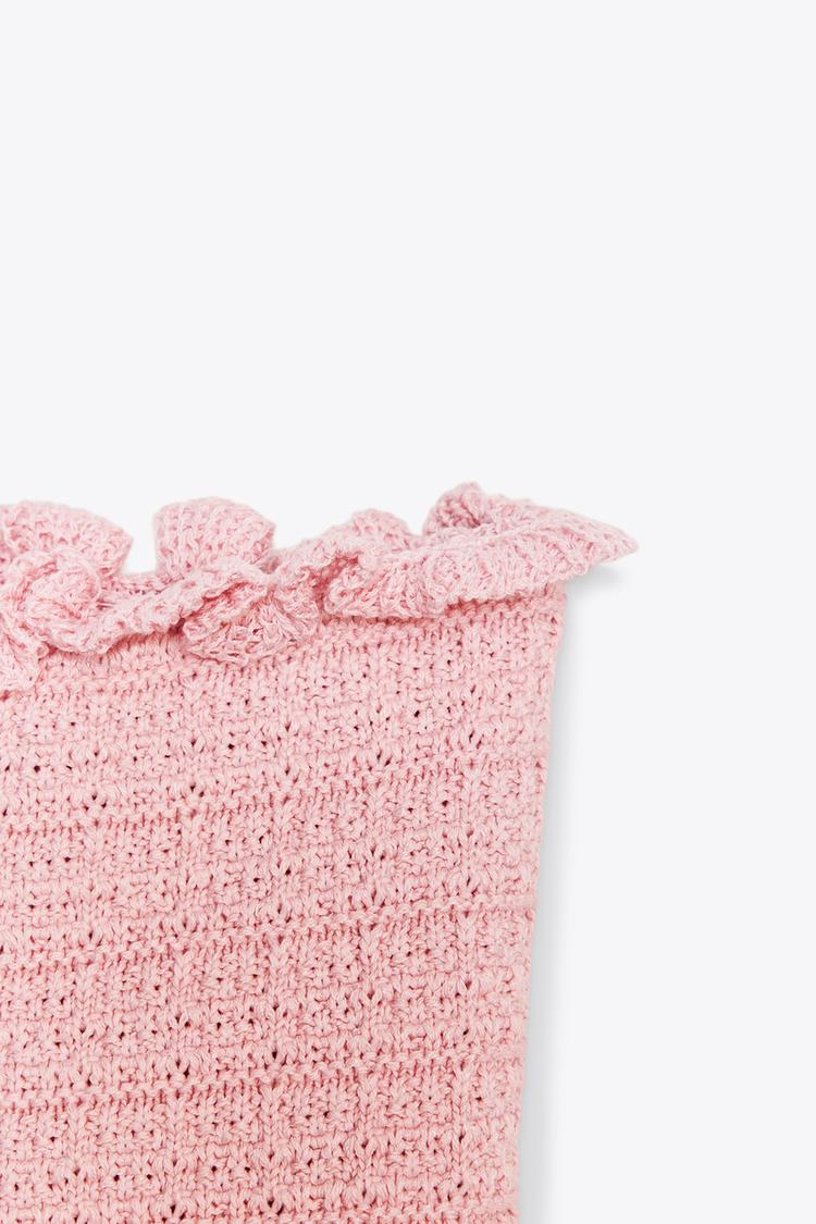 Knit Bandeau Top
