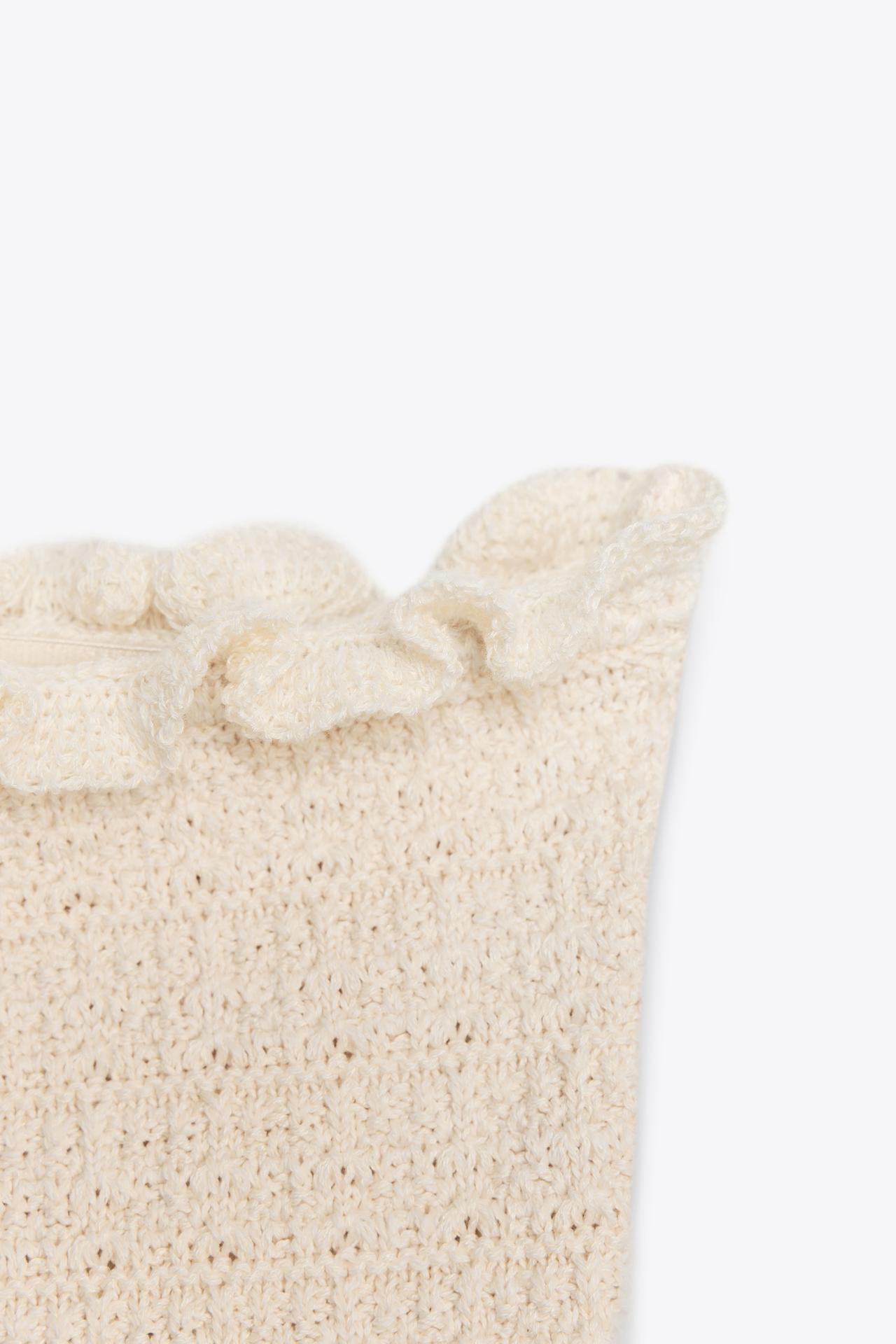 Knit Bandeau Top