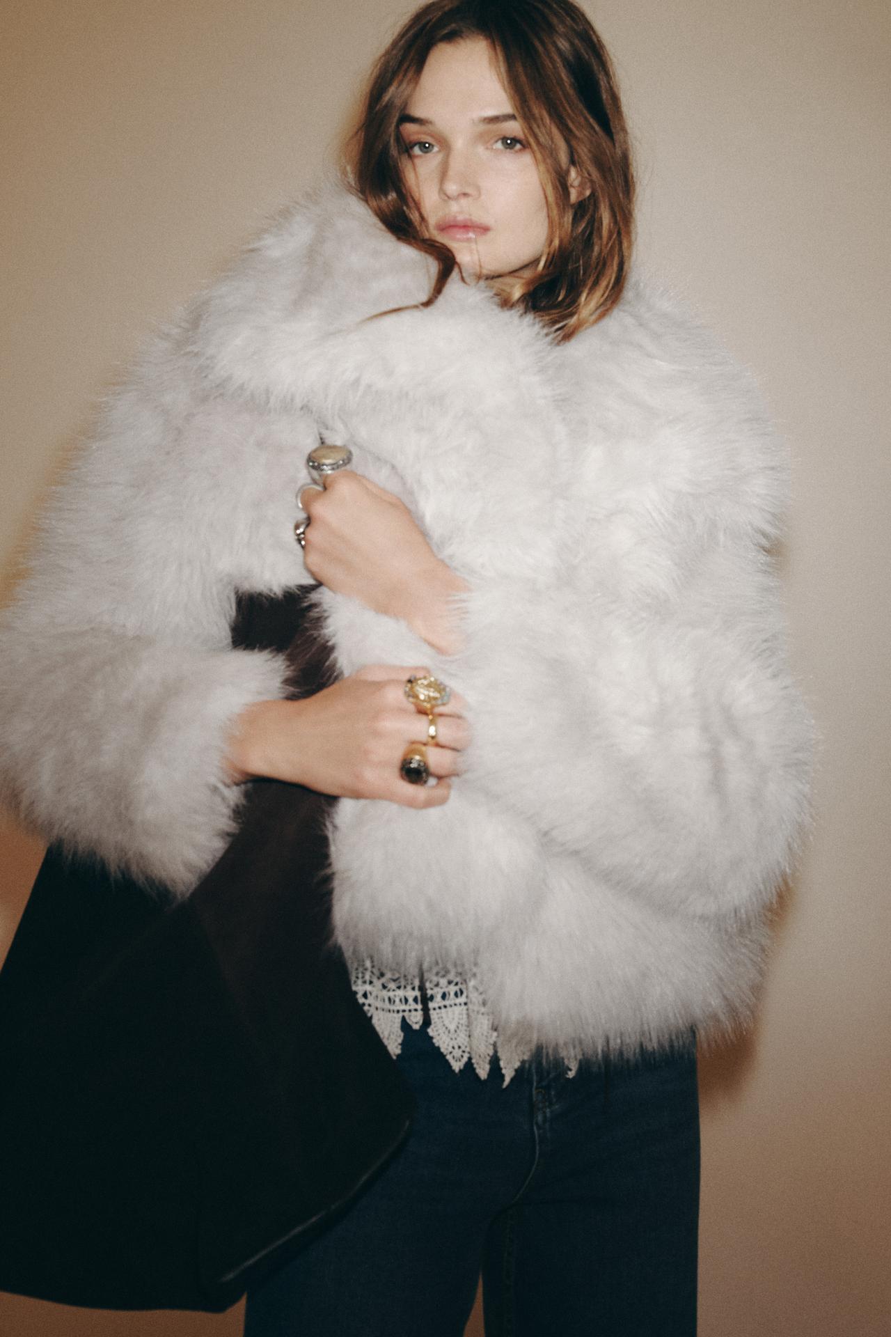 Faux Fur Jacket Zw Collection