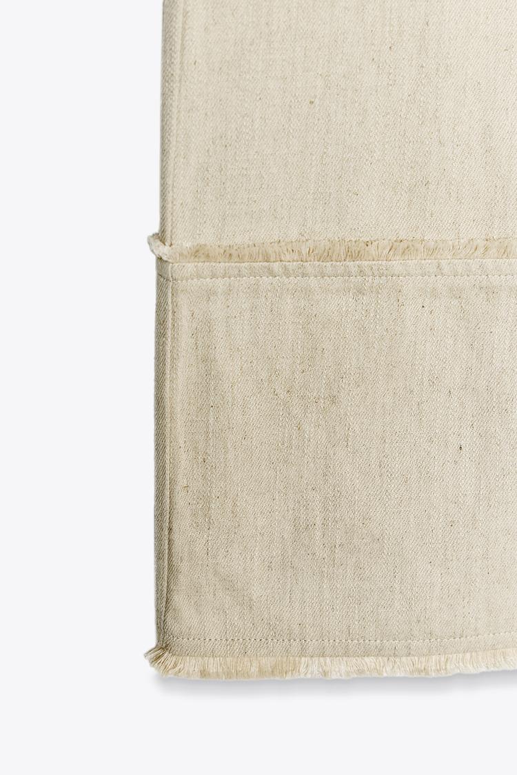 Rustic Frayed Trousers
