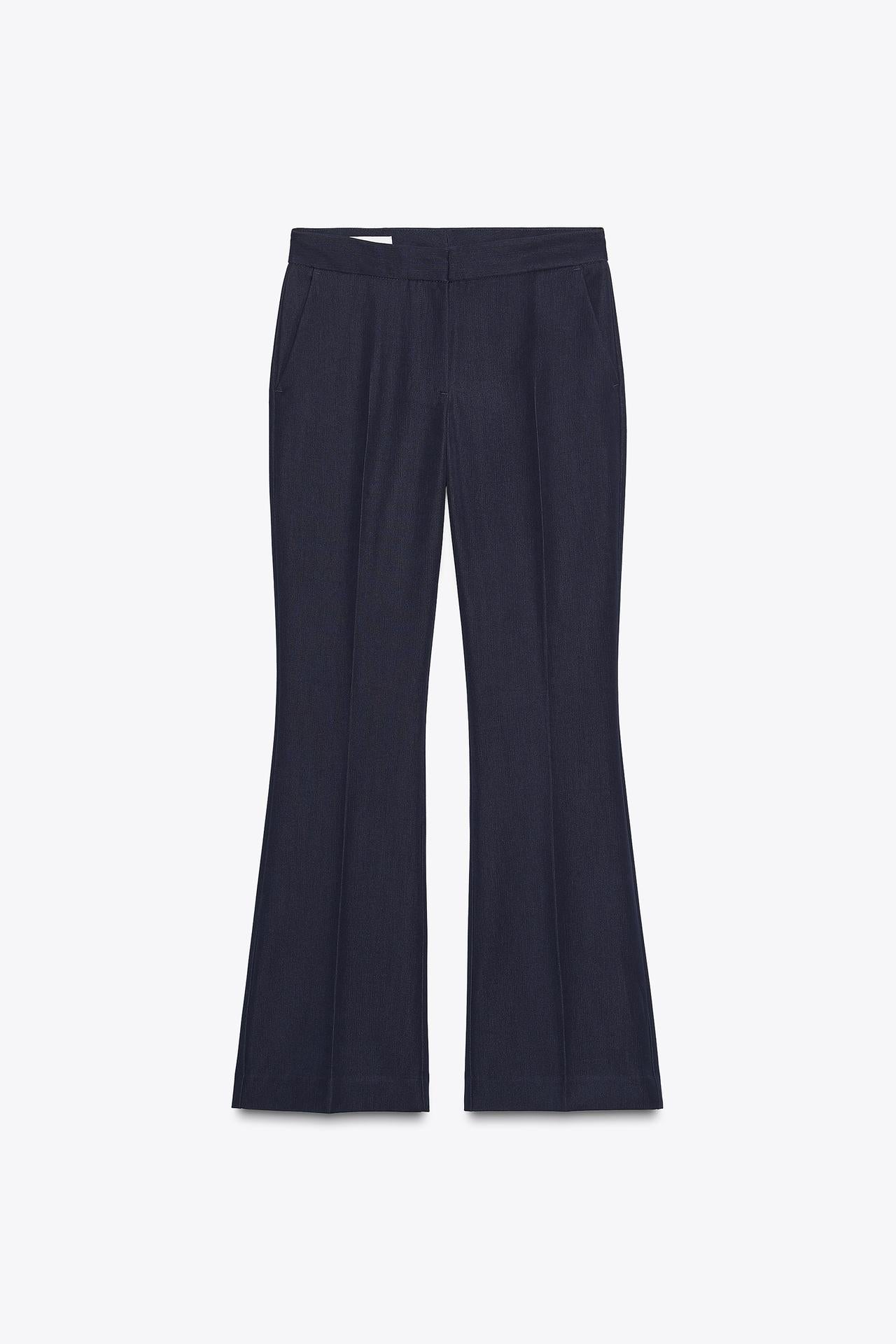 Straight-Leg Trousers