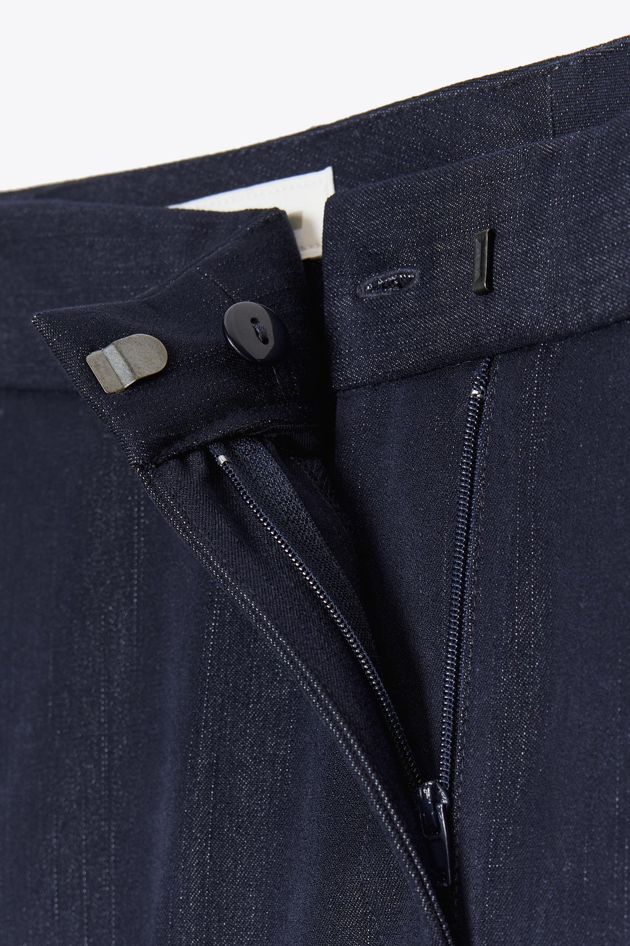 Straight-Leg Trousers