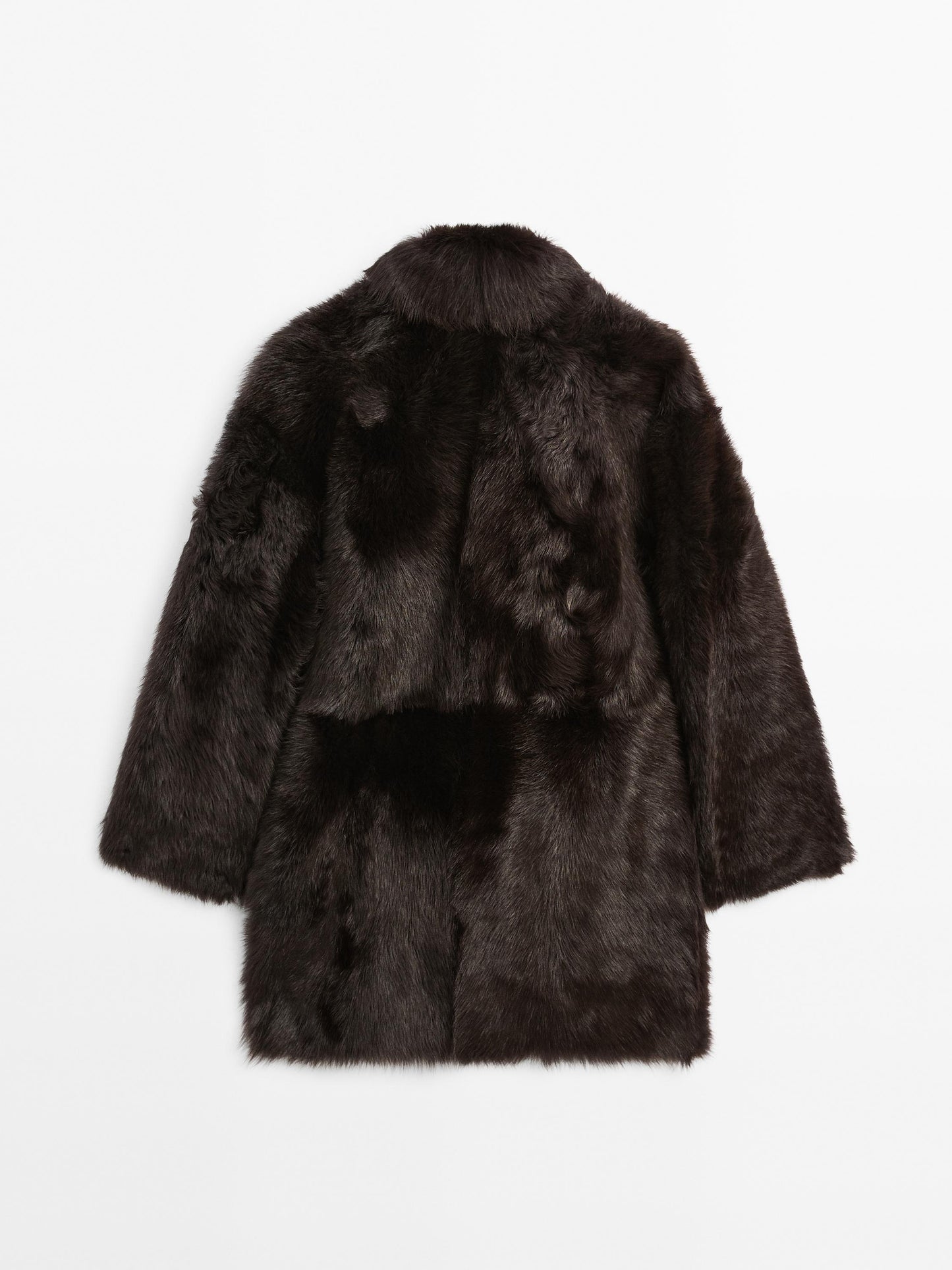 Long Tuscan leather coat