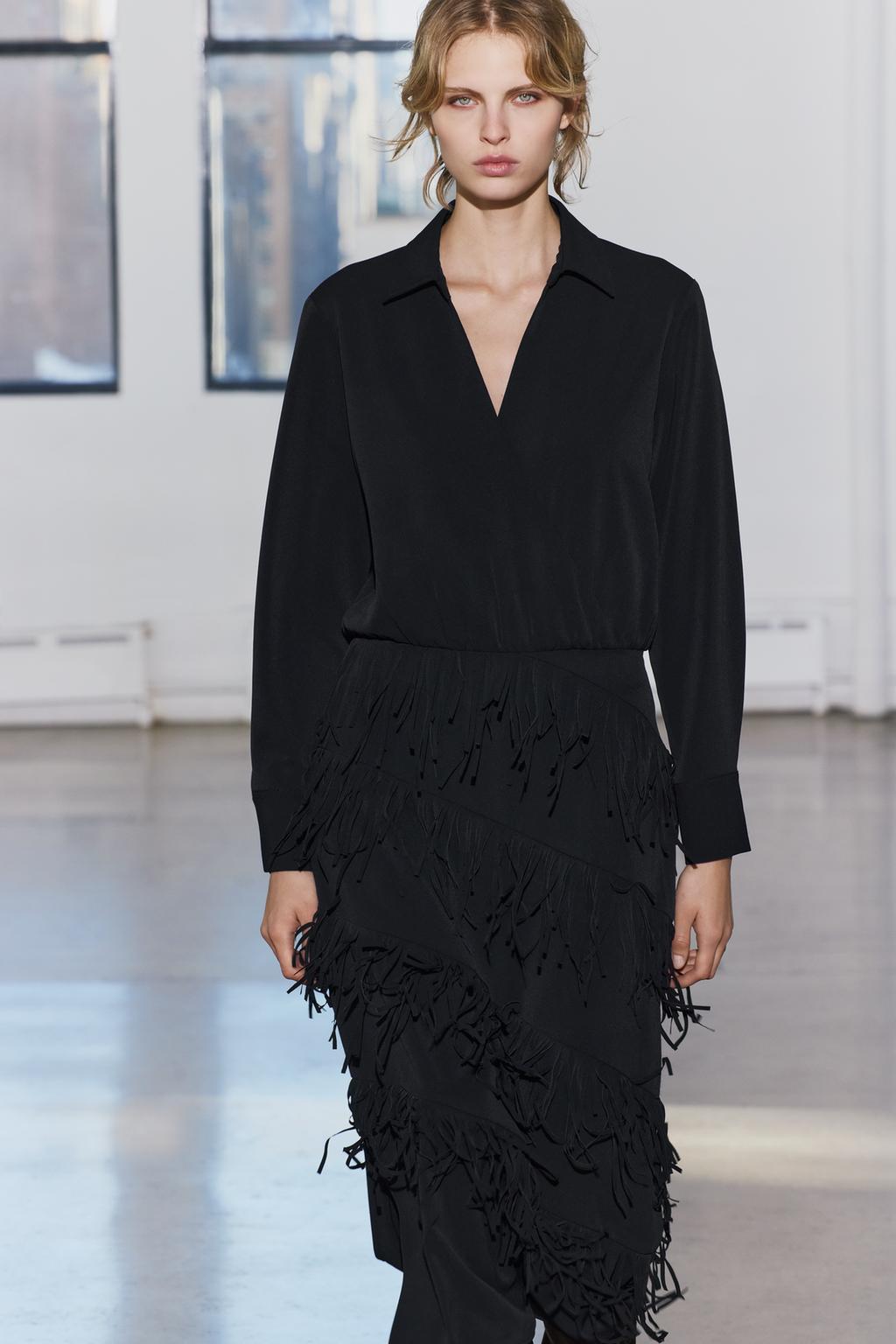 Fringed Combination Dress Collection