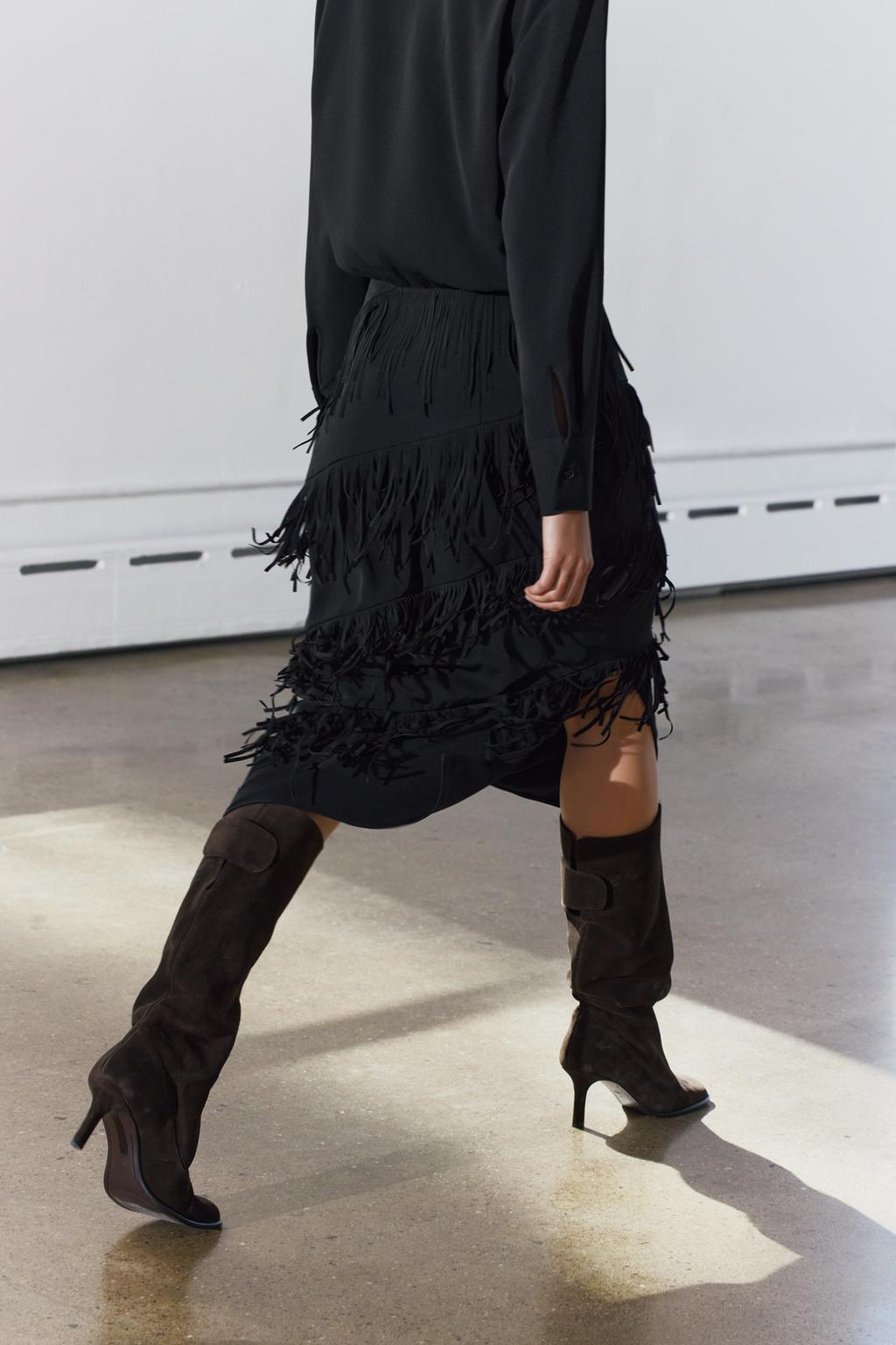Fringed Combination Dress Collection