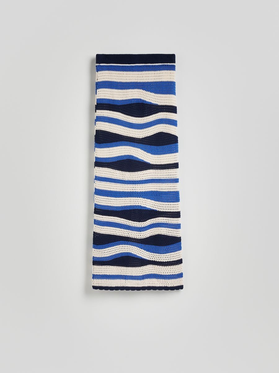 Maxi jersey skirt