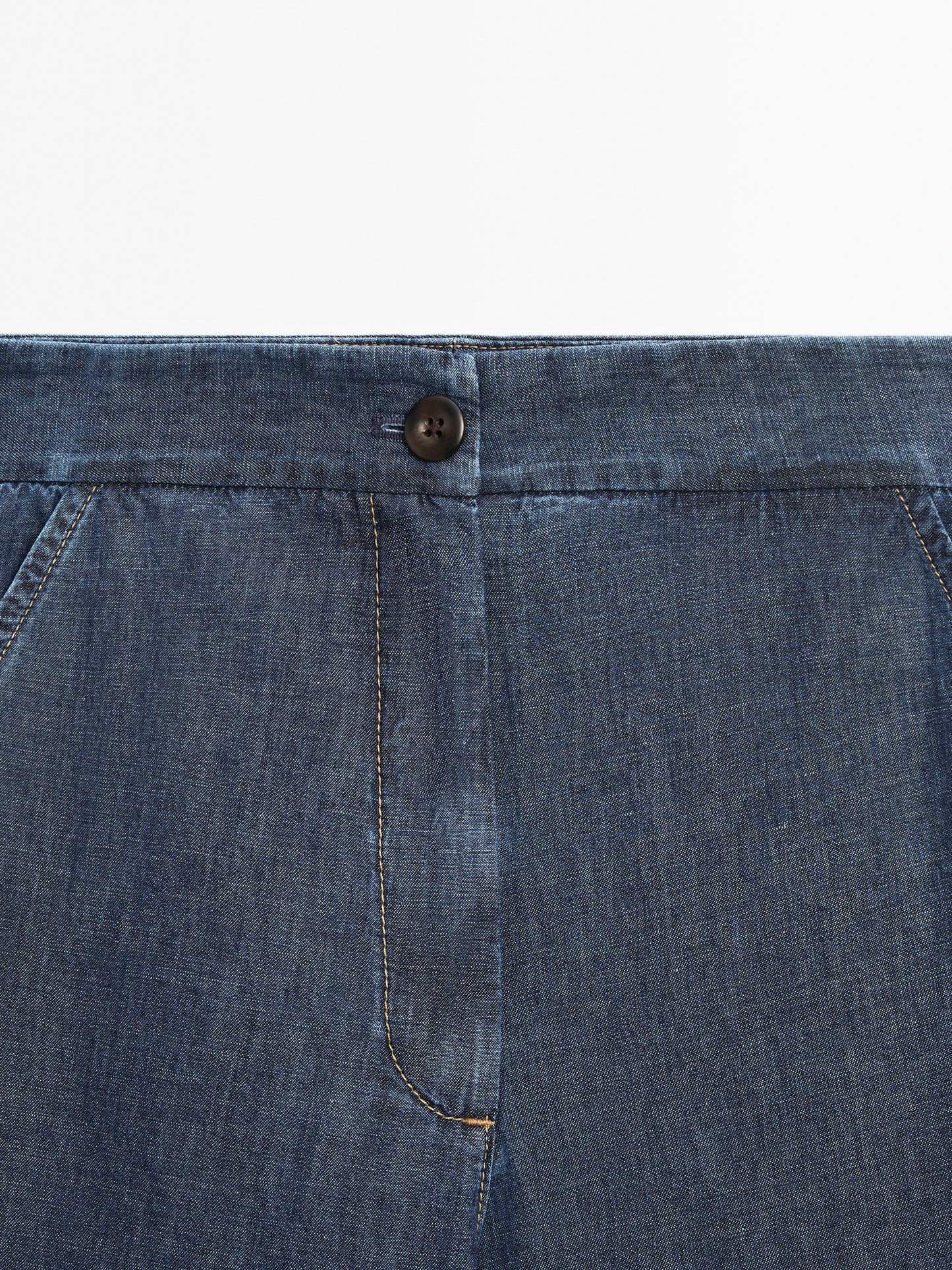 High-waist super wide-leg jeans
