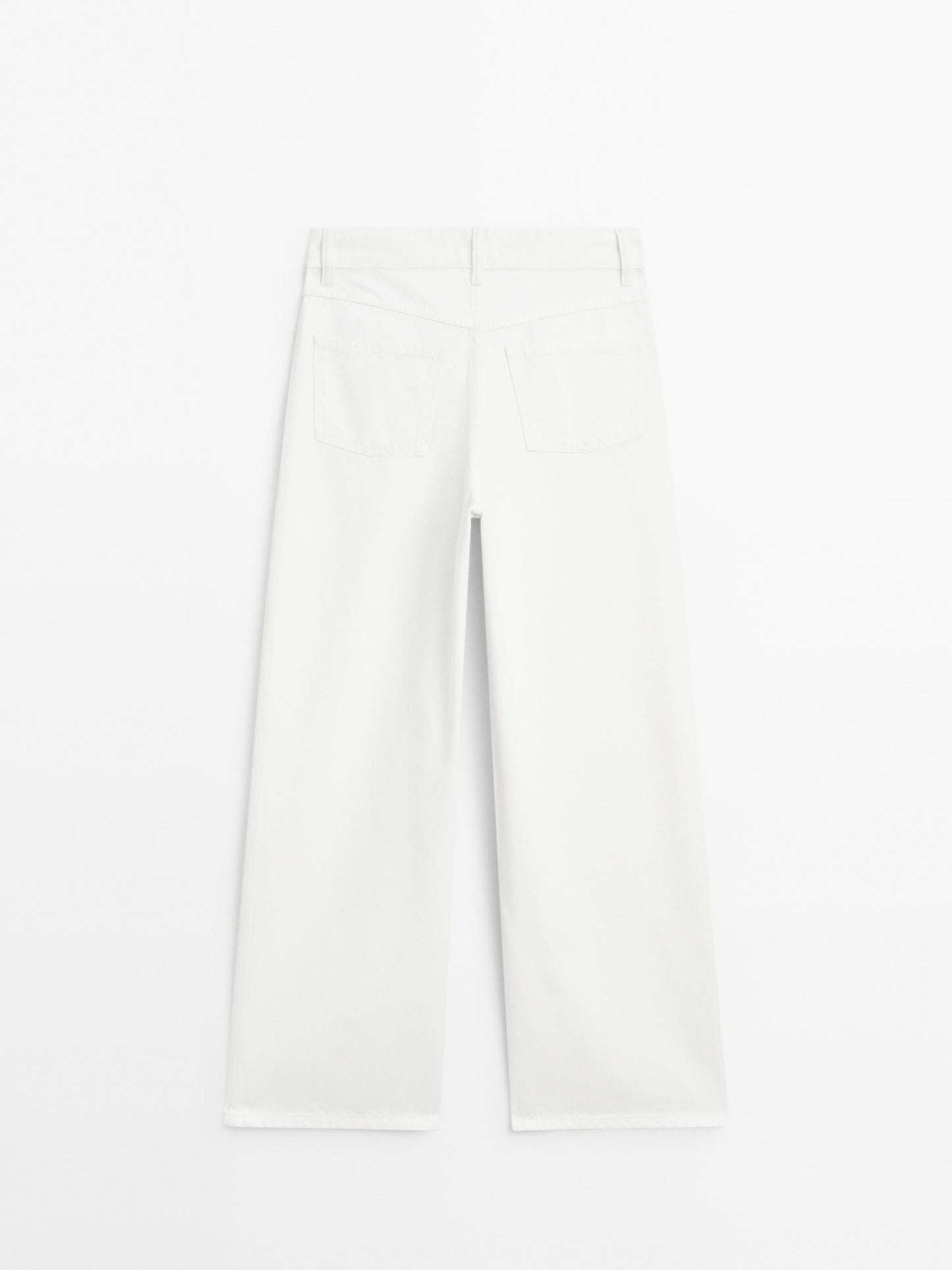 High-waist barrel fit jeans