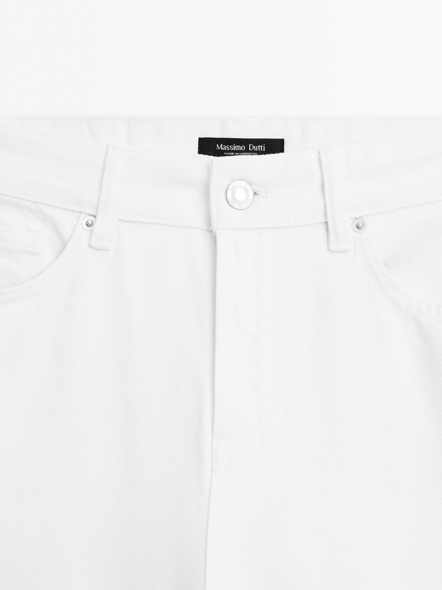 High-waist barrel fit jeans