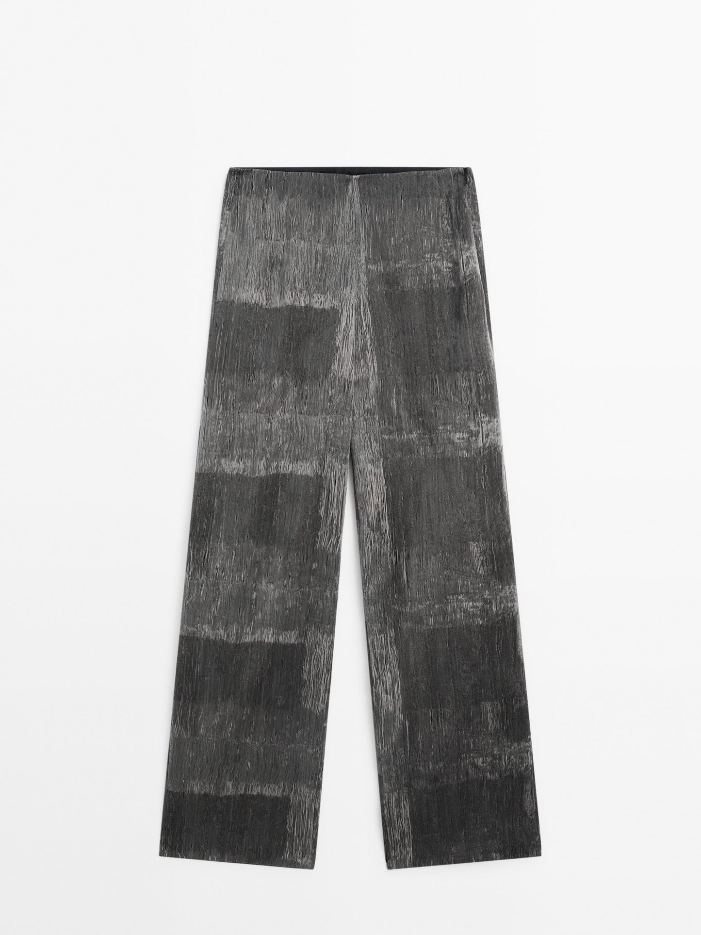 Jacquard trousers co-ord