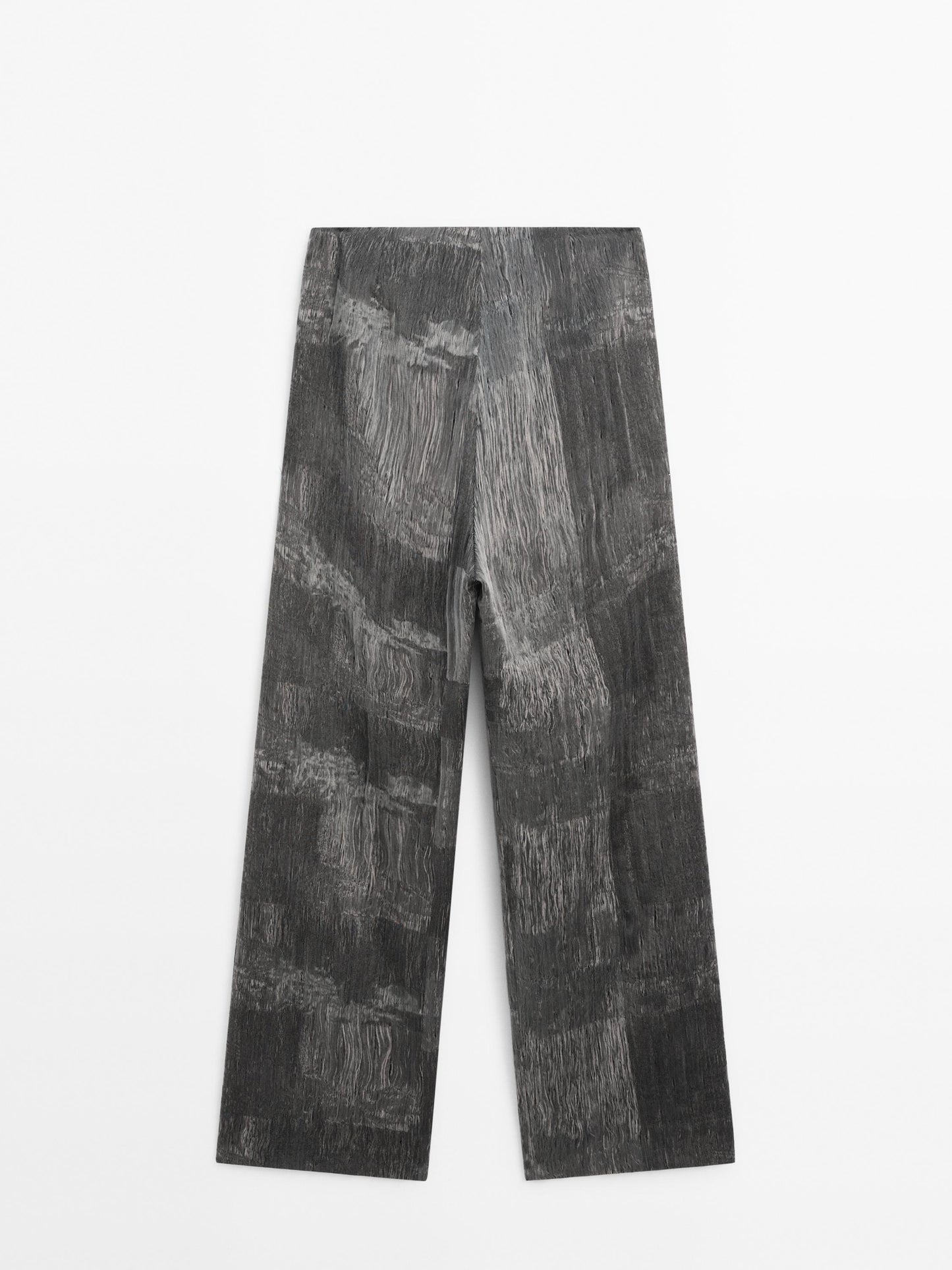 Jacquard trousers co-ord