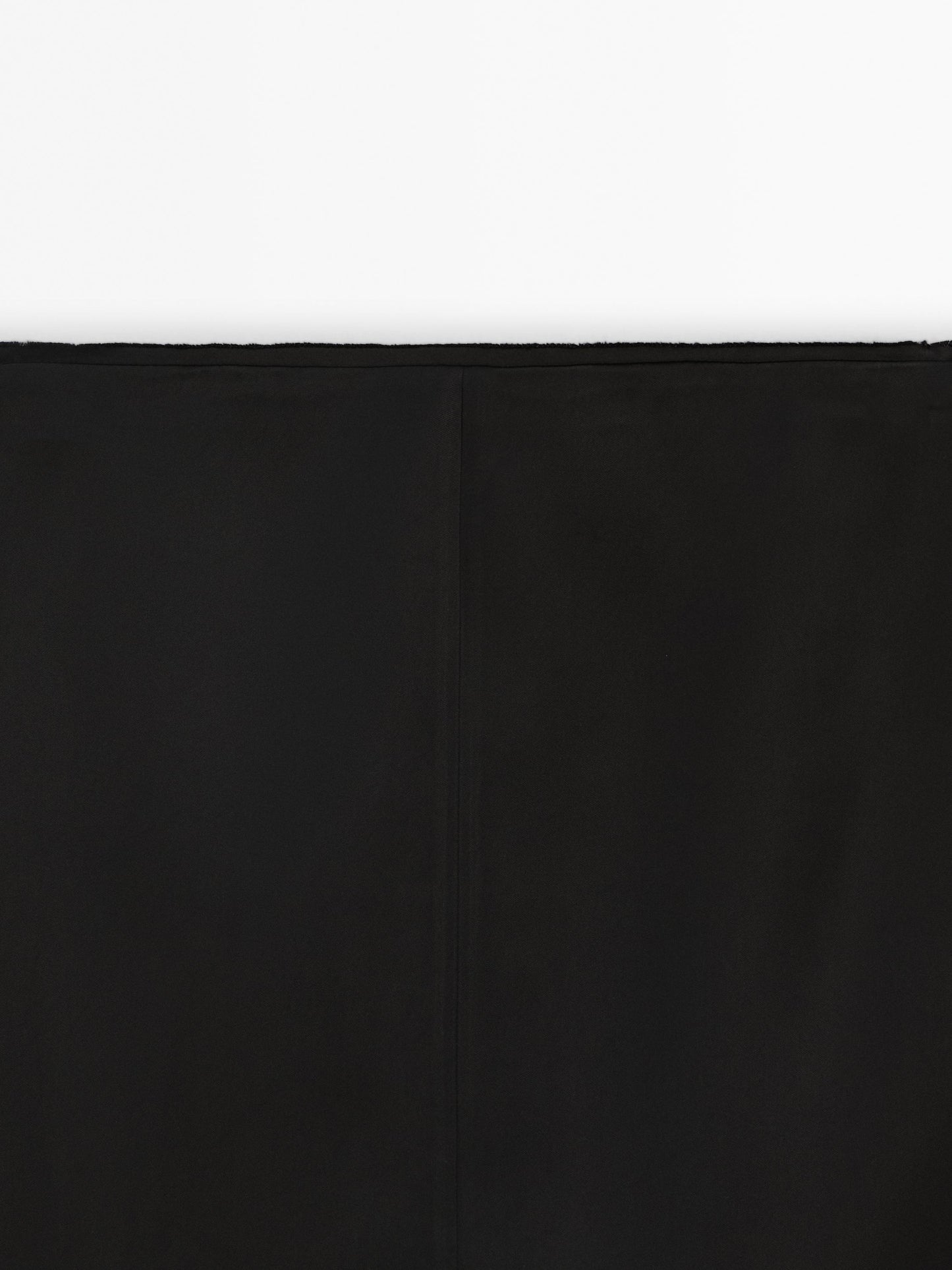 Satin midi skirt