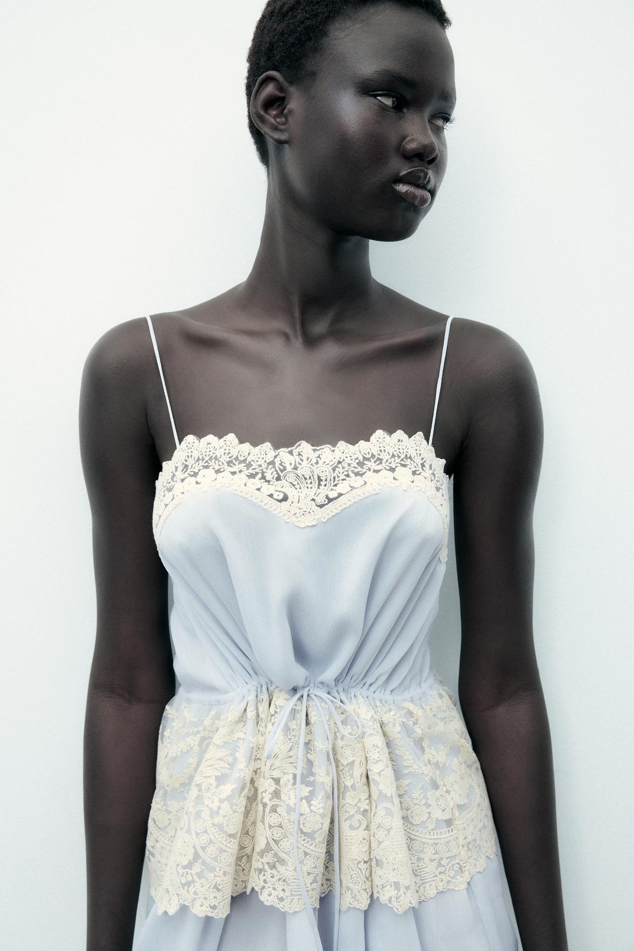 Lace Strappy Dress