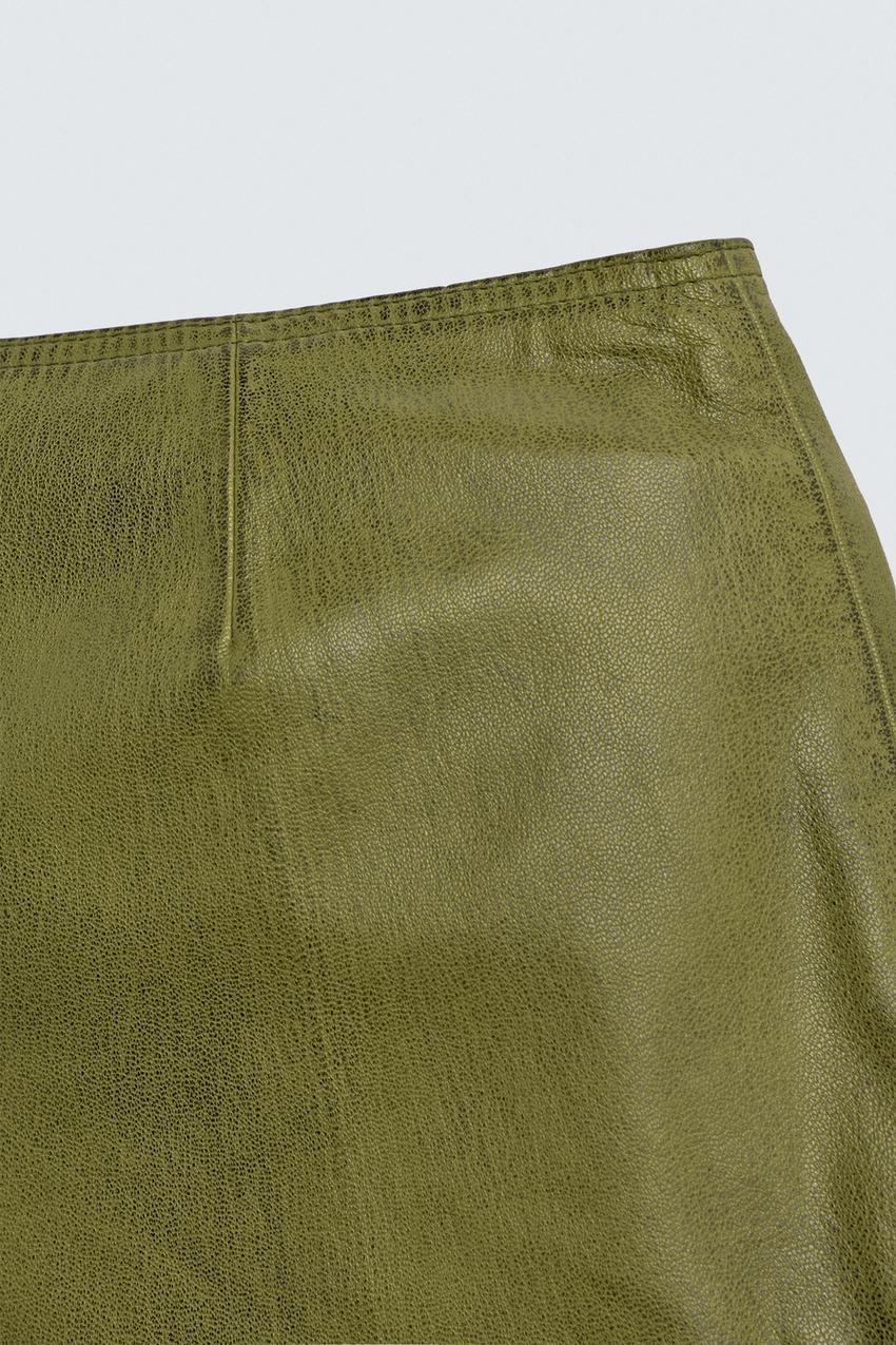 Leather Shorts Harry Lambert for Zara x Disney